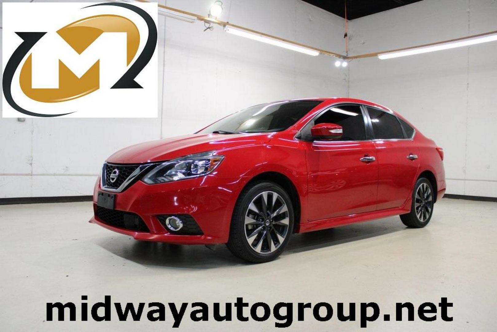 2019 Red Alert /Charcoal Nissan Sentra SR (3N1AB7APXKY) with an 1.8L 4-Cylinder DOHC 16V engine, CVT transmission, located at 15300 Midway Rd., Addison, TX, 75001, (972) 702-0011, 32.958321, -96.838074 - 2019 Nissan Sentra SV<br>Now Available at Midway Auto Group Addison, Texas<br><br>Smart, efficient, and surprisingly refined the 2019 Nissan Sentra SV offers everything you need in a compact sedan. With a comfortable ride, modern tech, and excellent fuel economy, this Sentra is ideal for daily comm - Photo#0