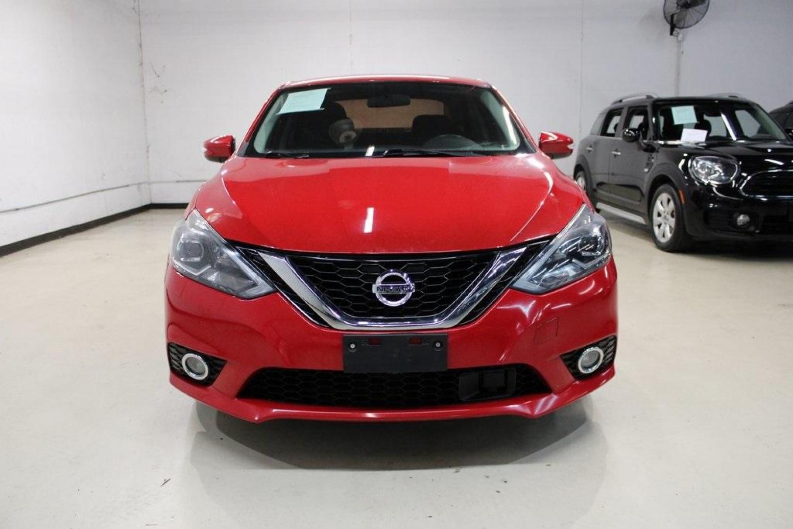 2019 Red Alert /Charcoal Nissan Sentra SR (3N1AB7APXKY) with an 1.8L 4-Cylinder DOHC 16V engine, CVT transmission, located at 15300 Midway Rd., Addison, TX, 75001, (972) 702-0011, 32.958321, -96.838074 - 2019 Nissan Sentra SV<br>Now Available at Midway Auto Group Addison, Texas<br><br>Smart, efficient, and surprisingly refined the 2019 Nissan Sentra SV offers everything you need in a compact sedan. With a comfortable ride, modern tech, and excellent fuel economy, this Sentra is ideal for daily comm - Photo#5