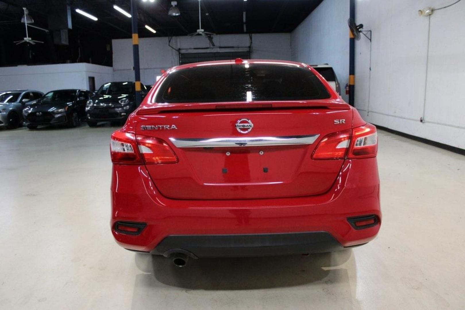 2019 Red Alert /Charcoal Nissan Sentra SR (3N1AB7APXKY) with an 1.8L 4-Cylinder DOHC 16V engine, CVT transmission, located at 15300 Midway Rd., Addison, TX, 75001, (972) 702-0011, 32.958321, -96.838074 - 2019 Nissan Sentra SV<br>Now Available at Midway Auto Group Addison, Texas<br><br>Smart, efficient, and surprisingly refined the 2019 Nissan Sentra SV offers everything you need in a compact sedan. With a comfortable ride, modern tech, and excellent fuel economy, this Sentra is ideal for daily comm - Photo#6
