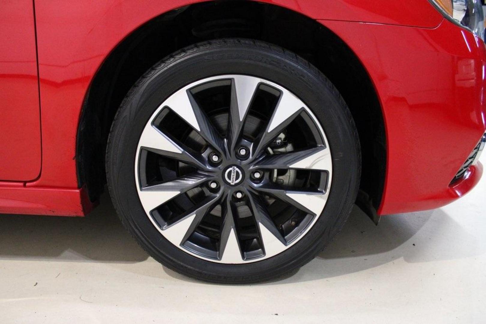 2019 Red Alert /Charcoal Nissan Sentra SR (3N1AB7APXKY) with an 1.8L 4-Cylinder DOHC 16V engine, CVT transmission, located at 15300 Midway Rd., Addison, TX, 75001, (972) 702-0011, 32.958321, -96.838074 - 2019 Nissan Sentra SV<br>Now Available at Midway Auto Group Addison, Texas<br><br>Smart, efficient, and surprisingly refined the 2019 Nissan Sentra SV offers everything you need in a compact sedan. With a comfortable ride, modern tech, and excellent fuel economy, this Sentra is ideal for daily comm - Photo#10