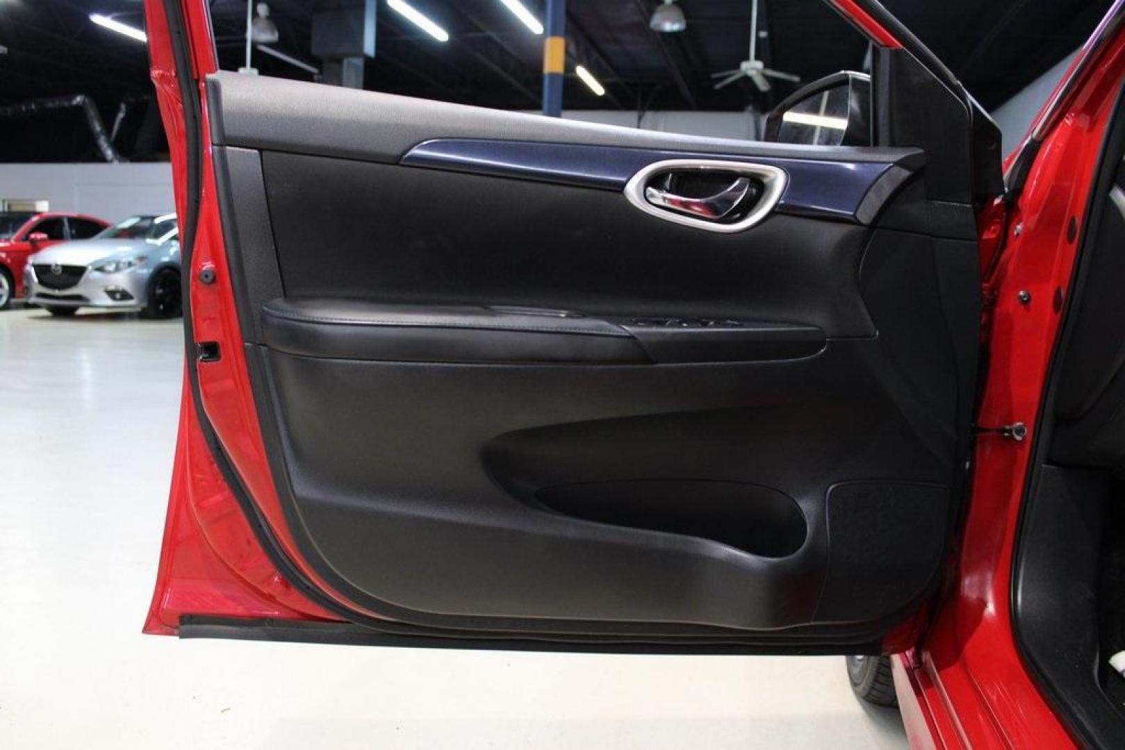 2019 Red Alert /Charcoal Nissan Sentra SR (3N1AB7APXKY) with an 1.8L 4-Cylinder DOHC 16V engine, CVT transmission, located at 15300 Midway Rd., Addison, TX, 75001, (972) 702-0011, 32.958321, -96.838074 - 2019 Nissan Sentra SV<br>Now Available at Midway Auto Group Addison, Texas<br><br>Smart, efficient, and surprisingly refined the 2019 Nissan Sentra SV offers everything you need in a compact sedan. With a comfortable ride, modern tech, and excellent fuel economy, this Sentra is ideal for daily comm - Photo#22