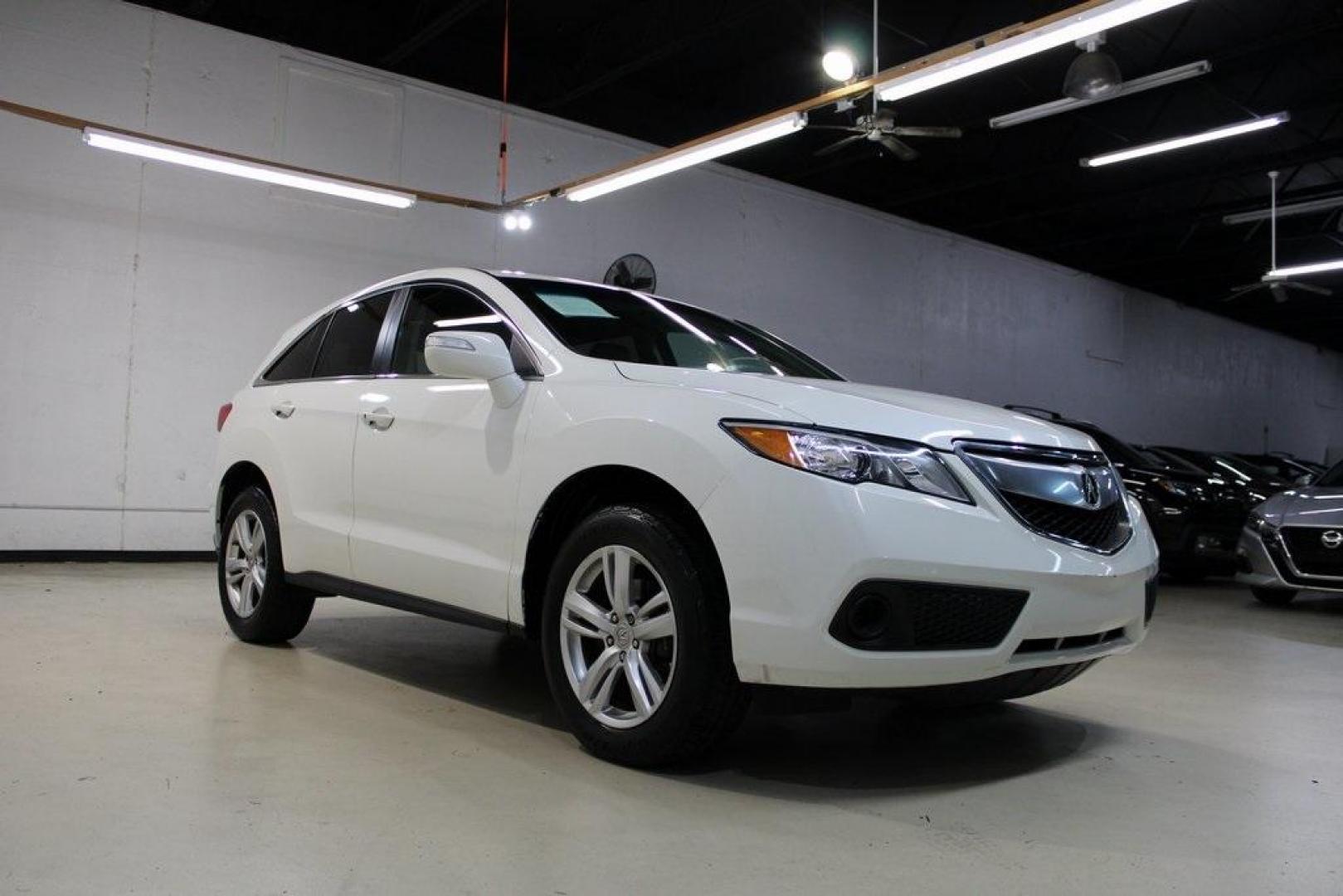 2015 White Diamond Pearl /Ebony Acura RDX Base (5J8TB4H32FL) with an 3.5L V6 SOHC i-VTEC 24V engine, Automatic transmission, located at 15300 Midway Rd., Addison, TX, 75001, (972) 702-0011, 32.958321, -96.838074 - 2015 Acura RDX w/ Technology Package<br>Now Available at Midway Auto Group Addison, Texas<br><br>Luxury, reliability, and performance come together in the 2015 Acura RDX with Technology Packagea premium compact SUV designed to elevate your driving experience. With upscale features, confident handli - Photo#1