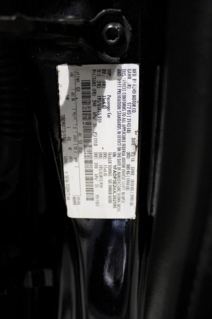2018 Shadow Black /Charcoal Black Ford Focus S (1FADP3E20JL) with an 2.0L I4 DGI Ti-VCT engine, Automatic transmission, located at 15300 Midway Rd., Addison, TX, 75001, (972) 702-0011, 32.958321, -96.838074 - 2018 Ford Focus S<br>Now Available at Midway Auto Group Addison, Texas<br><br>Efficient, reliable, and fun to drivethe 2018 Ford Focus S is a compact sedan that offers outstanding value for daily commuters, first-time buyers, or anyone looking for practical, affordable transportation. With its nimb - Photo#26