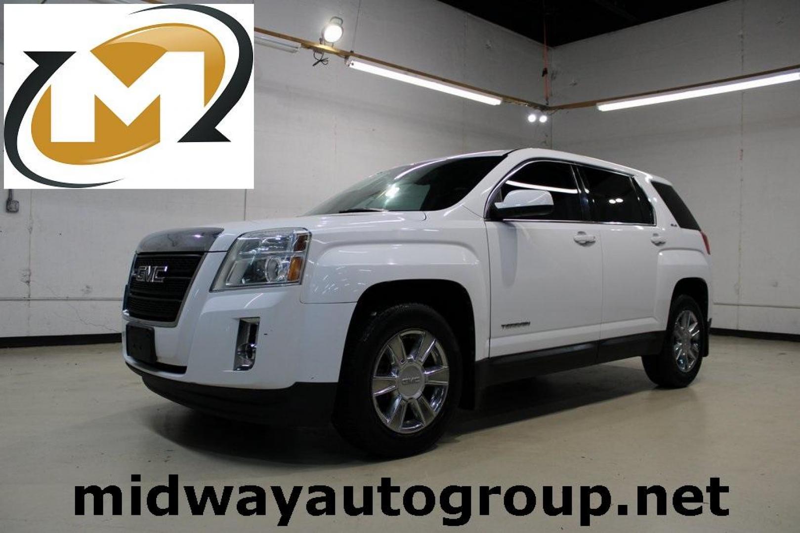 2010 Summit White /Black GMC Terrain SLE-1 (2CTALBEW6A6) with an 2.4L I4 SIDI VVT engine, Automatic transmission, located at 15300 Midway Rd., Addison, TX, 75001, (972) 702-0011, 32.958321, -96.838074 - 2010 GMC Terrain SLE-1<br>Now Available at Midway Auto Group Addison, Texas<br><br>Versatile, roomy, and built for everyday confidence this 2010 GMC Terrain SLE1 delivers rugged utility with driver friendly comfort. With a spacious cabin, solid performance, and an intuitive feature set, its an idea - Photo#0
