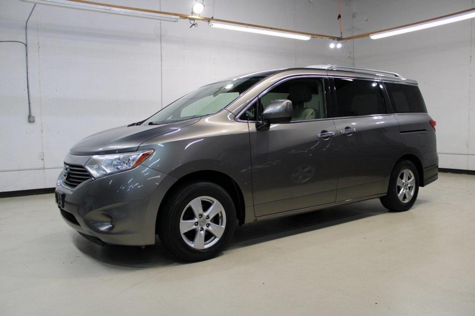 2015 Titanium /Gray Nissan Quest 3.5 SV (JN8AE2KP3F9) with an 3.5L 6-Cylinder DOHC engine, CVT transmission, located at 15300 Midway Rd., Addison, TX, 75001, (972) 702-0011, 32.958321, -96.838074 - 2015 Nissan Quest 3.5 SV<br>Now Available at Midway Auto Group Addison, Texas<br><br>Spacious, refined, and thoughtfully designed, the 2015 Nissan Quest 3.5SV offers premium minivan comfort at a competitive value. Ideal for families or daily drivers, it combines performance, advanced safety, and ve - Photo#4