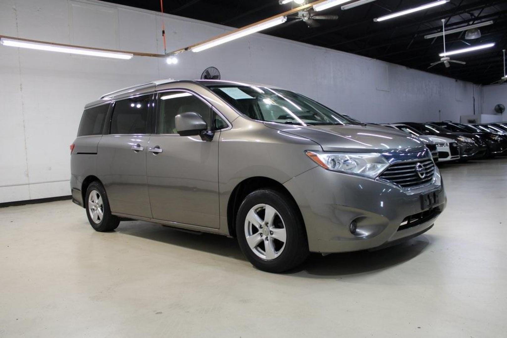 2015 Titanium /Gray Nissan Quest 3.5 SV (JN8AE2KP3F9) with an 3.5L 6-Cylinder DOHC engine, CVT transmission, located at 15300 Midway Rd., Addison, TX, 75001, (972) 702-0011, 32.958321, -96.838074 - 2015 Nissan Quest 3.5 SV<br>Now Available at Midway Auto Group Addison, Texas<br><br>Spacious, refined, and thoughtfully designed, the 2015 Nissan Quest 3.5SV offers premium minivan comfort at a competitive value. Ideal for families or daily drivers, it combines performance, advanced safety, and ve - Photo#6