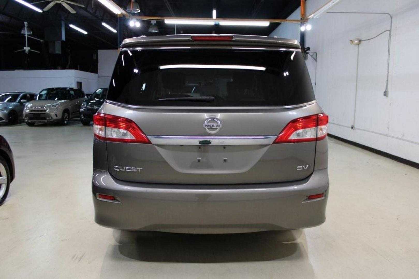 2015 Titanium /Gray Nissan Quest 3.5 SV (JN8AE2KP3F9) with an 3.5L 6-Cylinder DOHC engine, CVT transmission, located at 15300 Midway Rd., Addison, TX, 75001, (972) 702-0011, 32.958321, -96.838074 - 2015 Nissan Quest 3.5 SV<br>Now Available at Midway Auto Group Addison, Texas<br><br>Spacious, refined, and thoughtfully designed, the 2015 Nissan Quest 3.5SV offers premium minivan comfort at a competitive value. Ideal for families or daily drivers, it combines performance, advanced safety, and ve - Photo#7