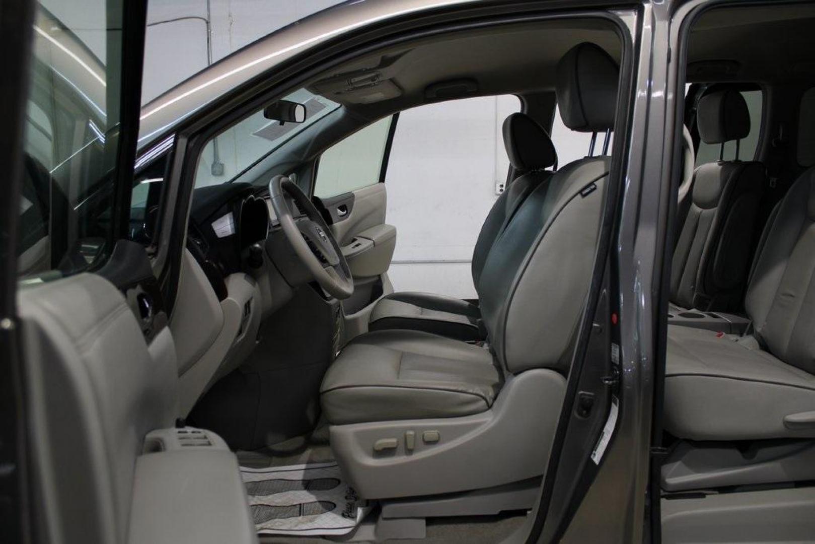 2015 Titanium /Gray Nissan Quest 3.5 SV (JN8AE2KP3F9) with an 3.5L 6-Cylinder DOHC engine, CVT transmission, located at 15300 Midway Rd., Addison, TX, 75001, (972) 702-0011, 32.958321, -96.838074 - 2015 Nissan Quest 3.5 SV<br>Now Available at Midway Auto Group Addison, Texas<br><br>Spacious, refined, and thoughtfully designed, the 2015 Nissan Quest 3.5SV offers premium minivan comfort at a competitive value. Ideal for families or daily drivers, it combines performance, advanced safety, and ve - Photo#12