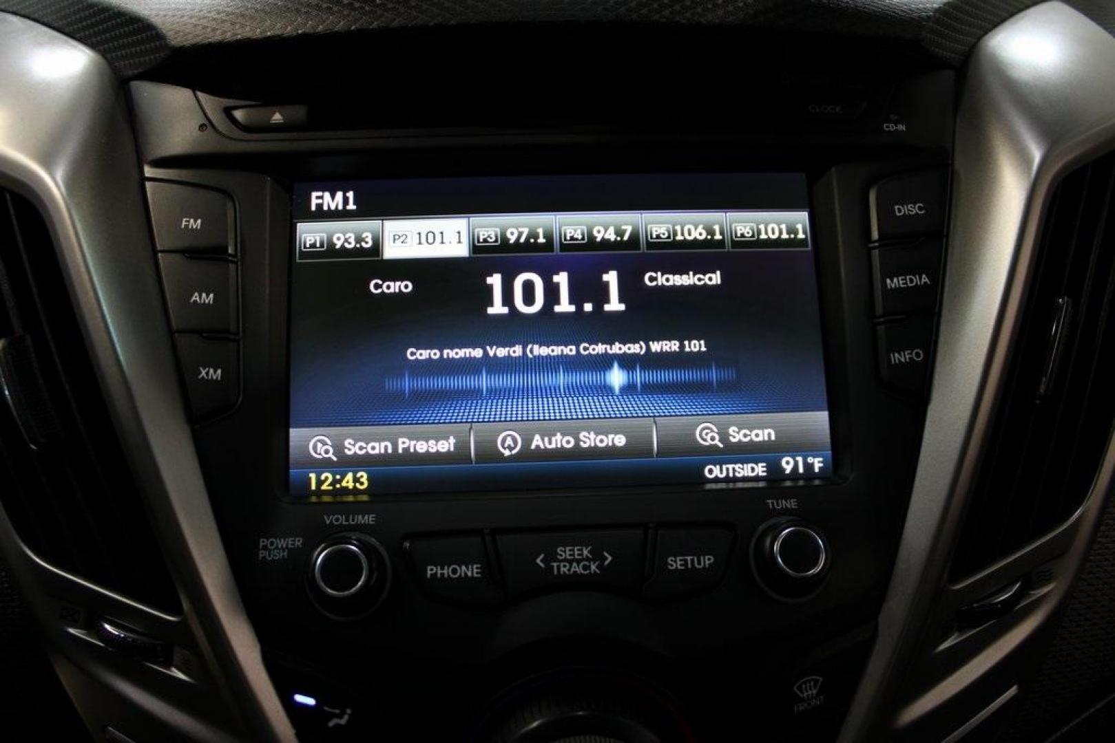 2016 Century White /Black Hyundai Veloster Base (KMHTC6AD4GU) with an 1.6L I4 DGI DOHC 16V ULEV II 132hp engine, Automatic transmission, located at 15300 Midway Rd., Addison, TX, 75001, (972) 702-0011, 32.958321, -96.838074 - 2016 Hyundai Veloster Base<br>Now Available at Midway Auto Group Addison, Texas<br><br>Sporty, efficient, and full of character, this 2016 Hyundai Veloster Base brings compact utility and fun-factor together seamlessly. With its distinctive 3-door hatchback design, confident performance, and modern - Photo#16