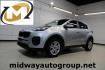 2019 Sparkling Silver /Black Kia Sportage LX (KNDPM3ACXK7) with an 2.4L I4 DGI DOHC 16V engine, Automatic transmission, located at 15300 Midway Rd., Addison, TX, 75001, (972) 702-0011, 32.958321, -96.838074 - 2019 Kia Sportage LX<br>Now Available at Midway Auto Group Addison, Texas<br><br>Reliable, modern, and built for comfort the 2019 Kia Sportage LX delivers confident performance, everyday practicality, and a suite of intuitive features. With its spacious interior and versatile capabilities, this com - Photo#0
