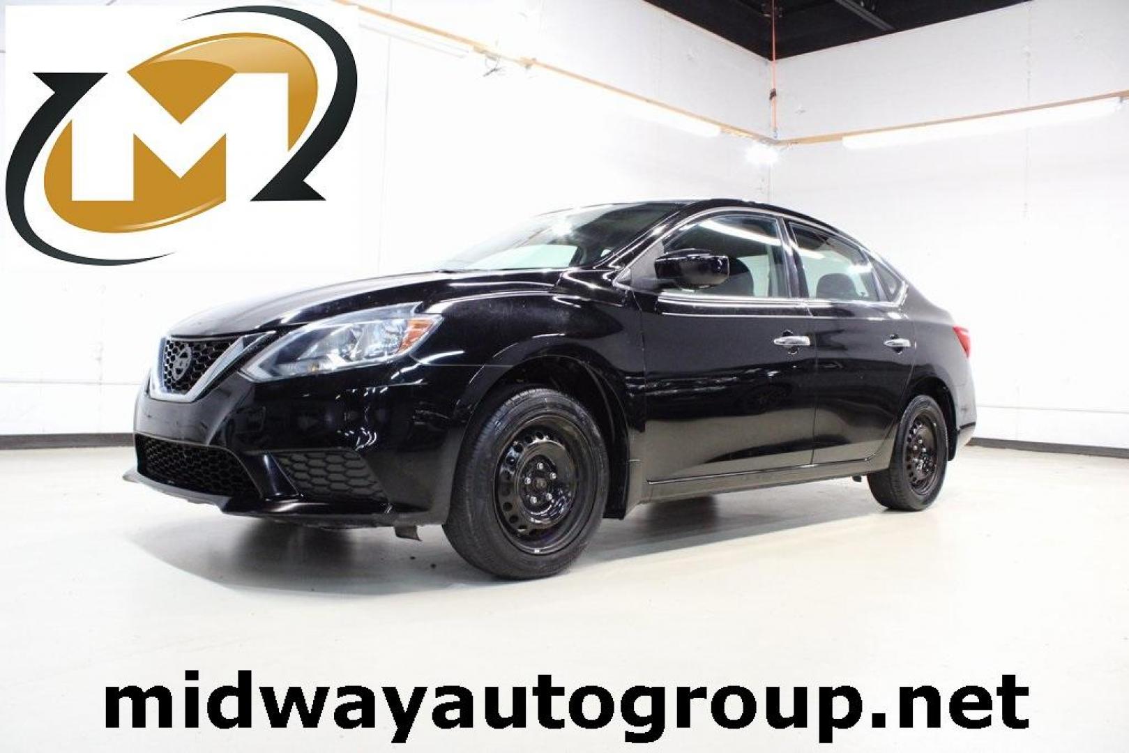 2017 Super Black /Charcoal Nissan Sentra S (3N1AB7AP1HY) with an 1.8L 4-Cylinder DOHC 16V engine, CVT transmission, located at 15300 Midway Rd., Addison, TX, 75001, (972) 702-0011, 32.958321, -96.838074 - 2017 Nissan Sentra S<br>Now Available at Midway Auto Group Addison, Texas<br><br>Efficient, dependable, and comfortablethe 2017 Nissan Sentra S is the perfect choice for daily commuting or weekend travel. Offering a spacious interior, excellent fuel economy, and modern convenience features, this se - Photo#0