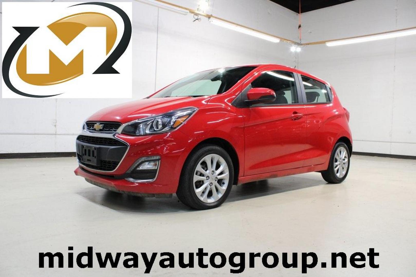 2021 Red Hot /Jet Black/Dark Anderson Silver Metallic Chevrolet Spark 1LT (KL8CD6SA9MC) with an 1.4L DOHC engine, CVT transmission, located at 15300 Midway Rd., Addison, TX, 75001, (972) 702-0011, 32.958321, -96.838074 - Photo#0