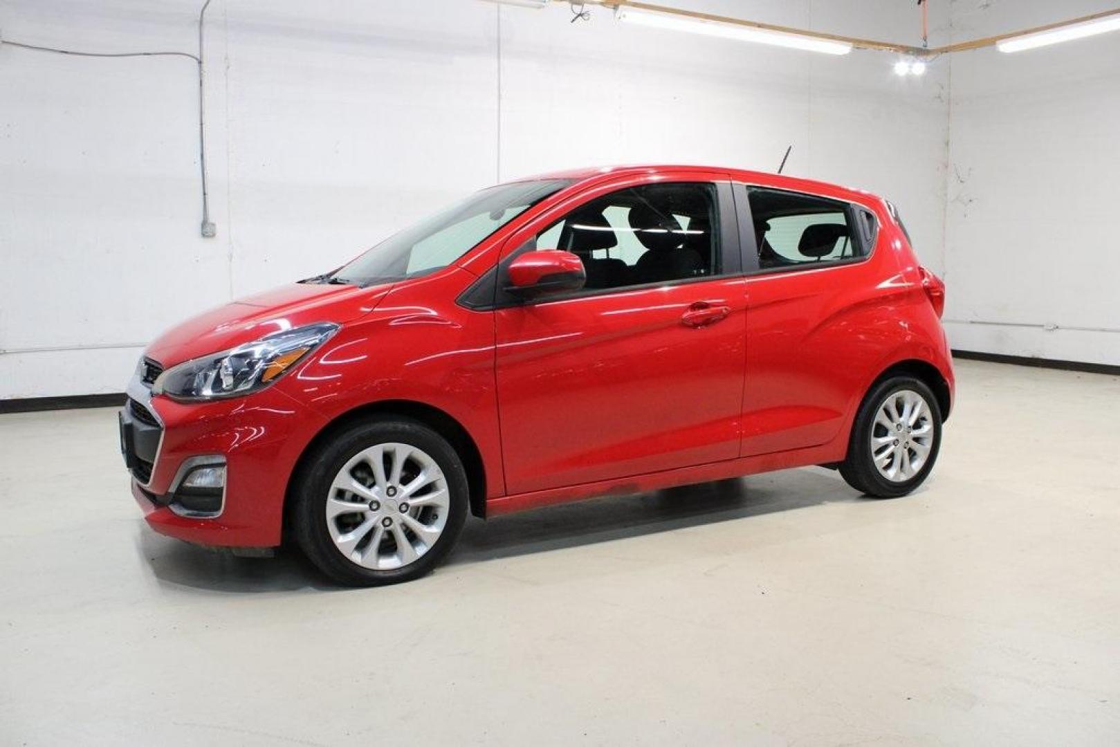 2021 Red Hot /Jet Black/Dark Anderson Silver Metallic Chevrolet Spark 1LT (KL8CD6SA9MC) with an 1.4L DOHC engine, CVT transmission, located at 15300 Midway Rd., Addison, TX, 75001, (972) 702-0011, 32.958321, -96.838074 - Photo#4