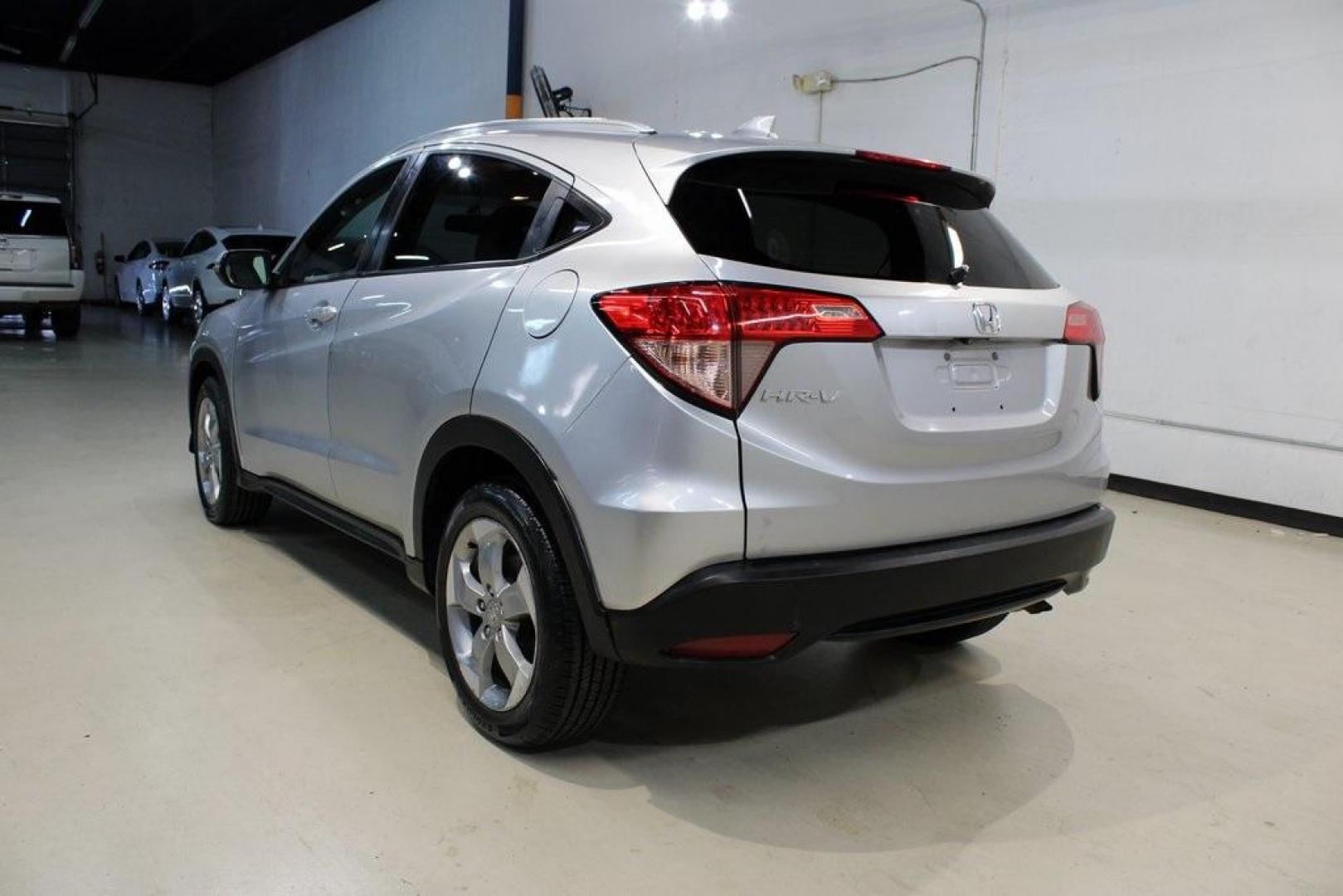2016 Alabaster Silver Metallic Honda HR-V EX-L (3CZRU5H76GM) with an 1.8L I4 SOHC 16V i-VTEC engine, CVT transmission, located at 15300 Midway Rd., Addison, TX, 75001, (972) 702-0011, 32.958321, -96.838074 - Photo#3