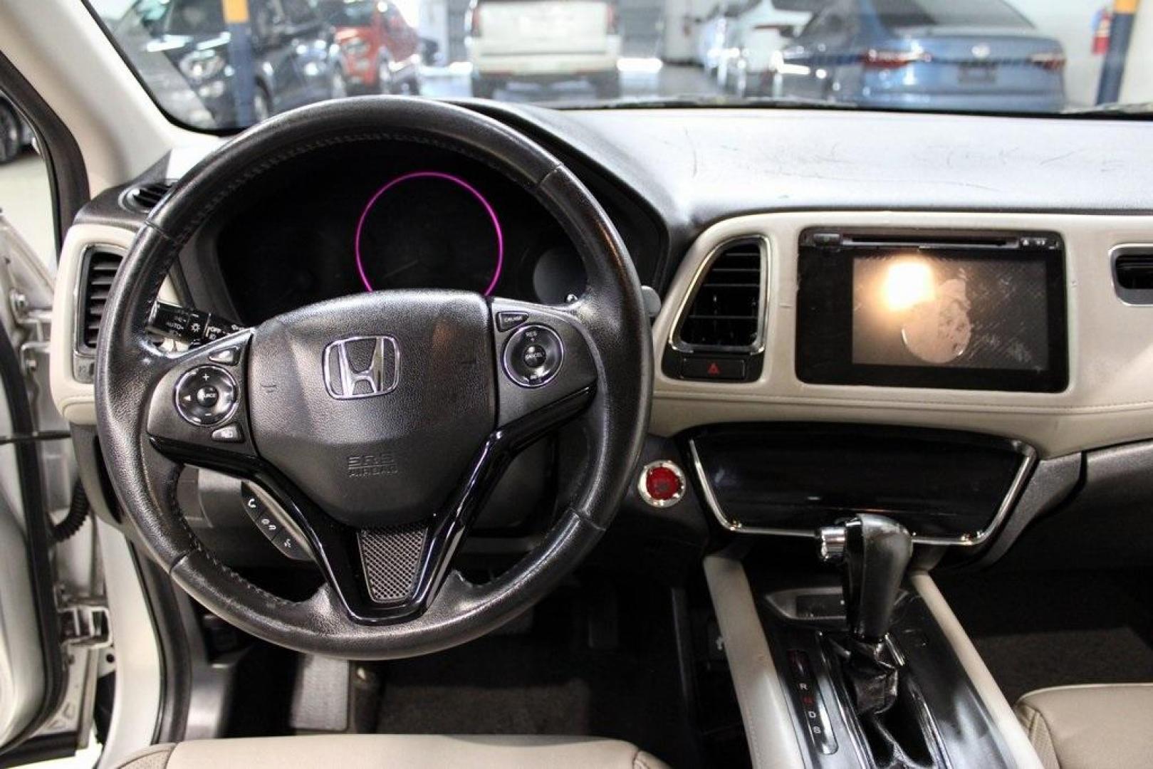 2016 Alabaster Silver Metallic Honda HR-V EX-L (3CZRU5H76GM) with an 1.8L I4 SOHC 16V i-VTEC engine, CVT transmission, located at 15300 Midway Rd., Addison, TX, 75001, (972) 702-0011, 32.958321, -96.838074 - Photo#15