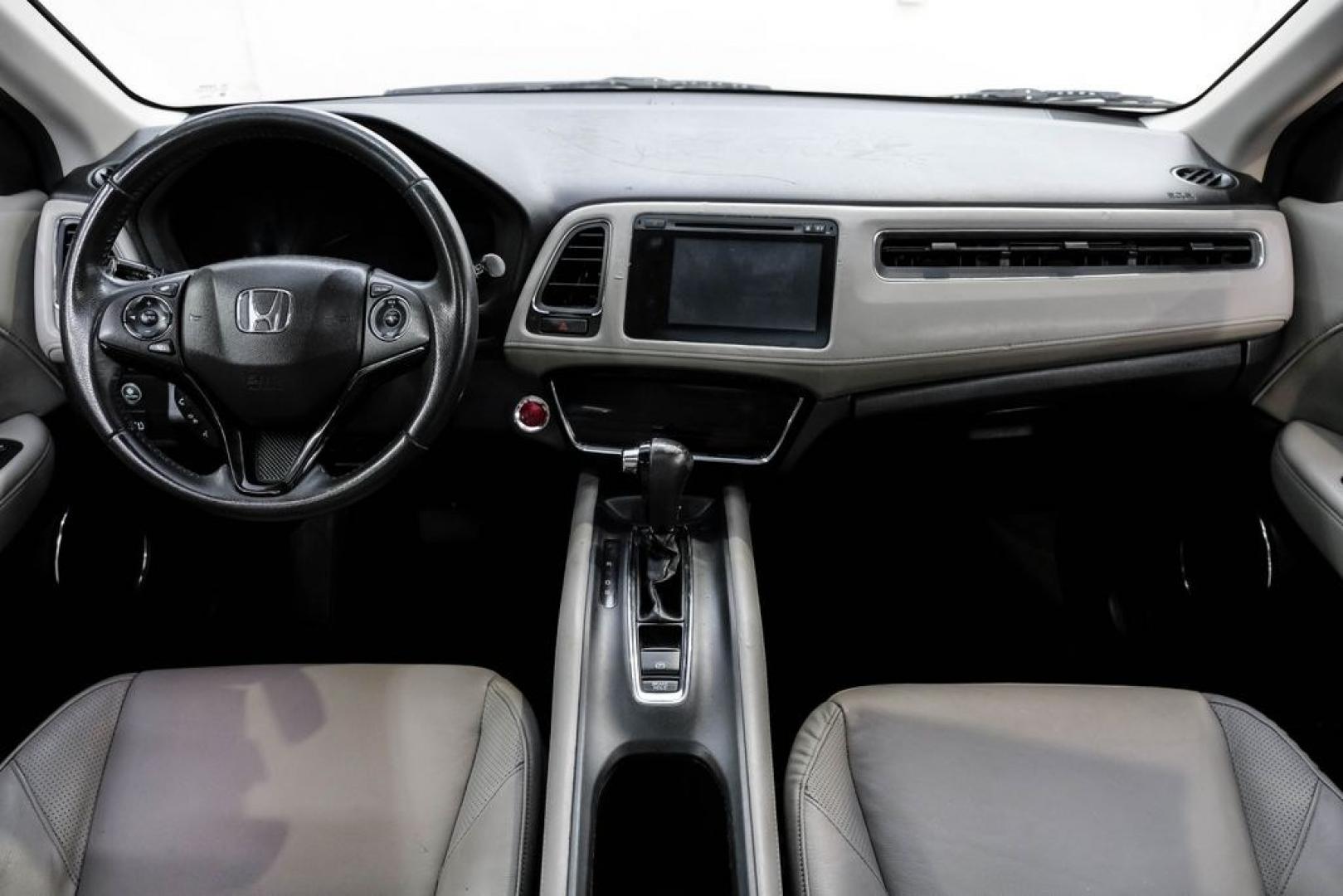 2016 Alabaster Silver Metallic /Black Honda HR-V EX-L (3CZRU5H76GM) with an 1.8L I4 SOHC 16V i-VTEC engine, CVT transmission, located at 15300 Midway Rd., Addison, TX, 75001, (972) 702-0011, 32.958321, -96.838074 - Photo#13