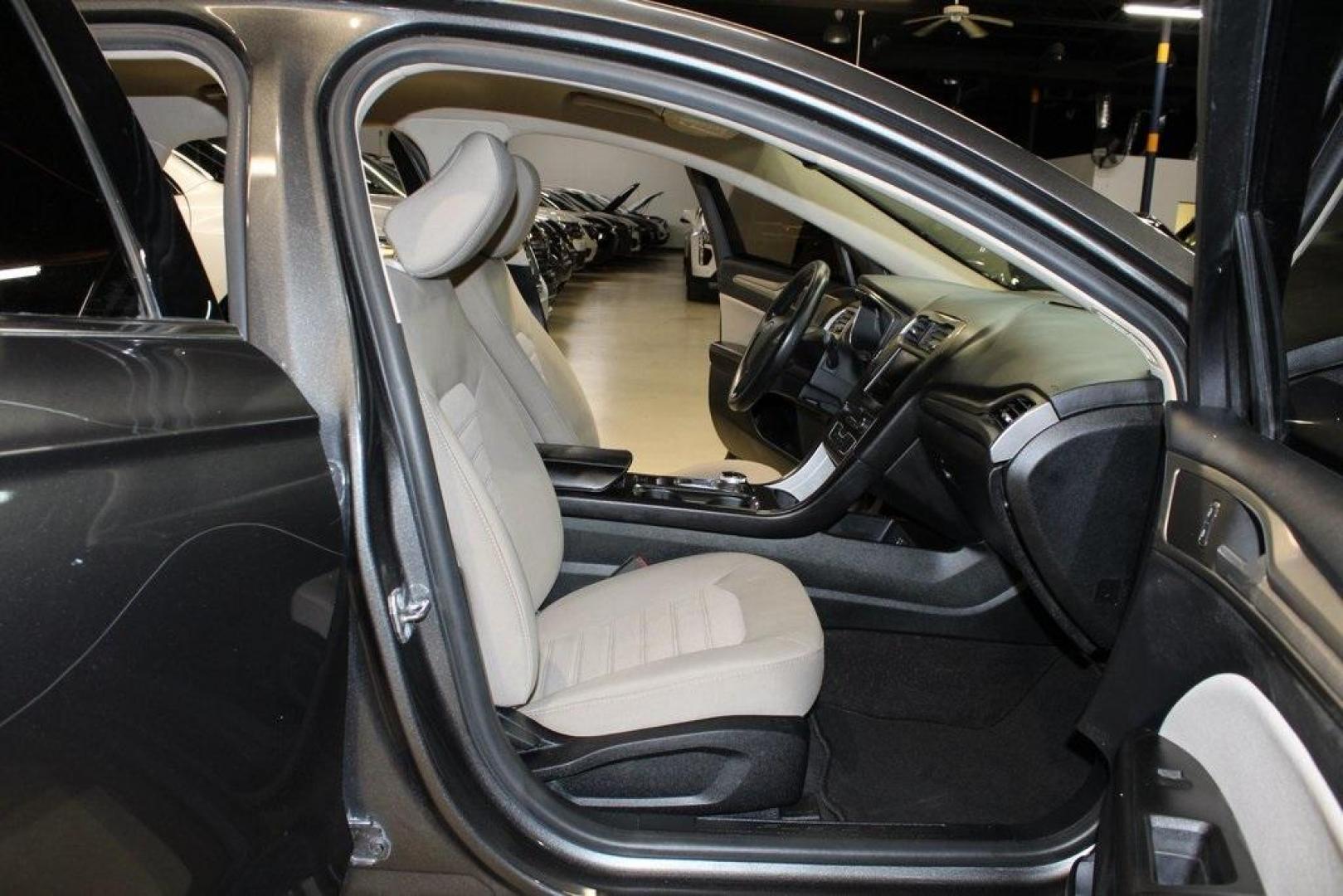 2020 Magnetic /Ebony Stone Ford Fusion S (3FA6P0G79LR) with an 2.5L iVCT engine, Automatic transmission, located at 15300 Midway Rd., Addison, TX, 75001, (972) 702-0011, 32.958321, -96.838074 - 2020 Ford Fusion S<br>Now Available at Midway Auto Group Addison, Texas<br><br>The 2020 Ford Fusion S delivers modern styling, a comfortable ride, and impressive efficiency, making it a standout choice for commuters and families alike. With advanced safety features, a roomy cabin, and Fords reliabi - Photo#14