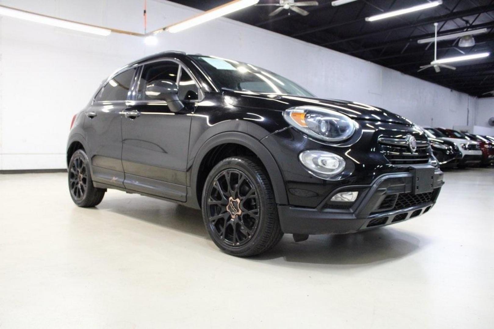 2018 Nero Cinema (Black Clear Coat) /Black Fiat 500X Trekking (ZFBCFXCB0JP) with an 2.4L I4 engine, Automatic transmission, located at 15300 Midway Rd., Addison, TX, 75001, (972) 702-0011, 32.958321, -96.838074 - 2018 FIAT 500X Pop<br>Now Available at Midway Auto Group Addison, Texas<br><br>Stand out from the crowd with the 2018 FIAT 500X Popa compact crossover that blends Italian style with everyday practicality. Perfect for city driving yet ready for weekend escapes, the 500X offers nimble handling, impre - Photo#2