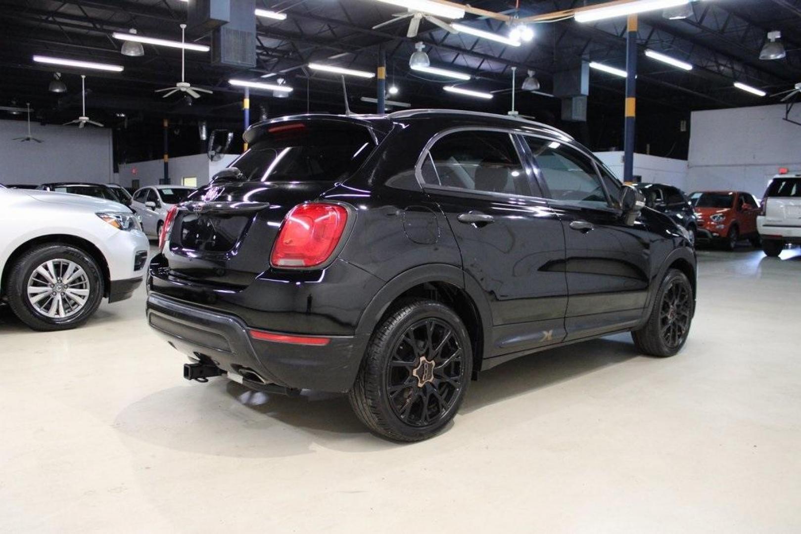 2018 Nero Cinema (Black Clear Coat) /Black Fiat 500X Trekking (ZFBCFXCB0JP) with an 2.4L I4 engine, Automatic transmission, located at 15300 Midway Rd., Addison, TX, 75001, (972) 702-0011, 32.958321, -96.838074 - 2018 FIAT 500X Pop<br>Now Available at Midway Auto Group Addison, Texas<br><br>Stand out from the crowd with the 2018 FIAT 500X Popa compact crossover that blends Italian style with everyday practicality. Perfect for city driving yet ready for weekend escapes, the 500X offers nimble handling, impre - Photo#3