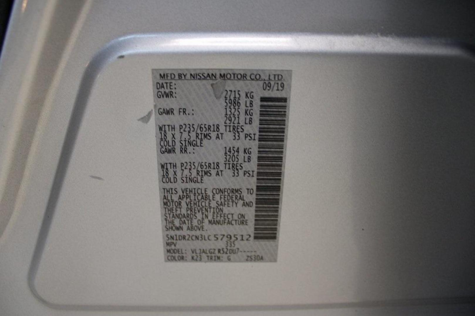 2020 Brilliant Silver Metallic /Charcoal Nissan Pathfinder SL (5N1DR2CN3LC) with an V6 engine, CVT transmission, located at 15300 Midway Rd., Addison, TX, 75001, (972) 702-0011, 32.958321, -96.838074 - 2020 Nissan Pathfinder SV<br>Now Available at Midway Auto Group Addison, Texas<br><br>The 2020 Nissan Pathfinder SV is a versatile 3-row SUV that combines strong performance, advanced technology, and spacious comfort. With seating for seven, a powerful V6 engine, and impressive towing capability, t - Photo#30
