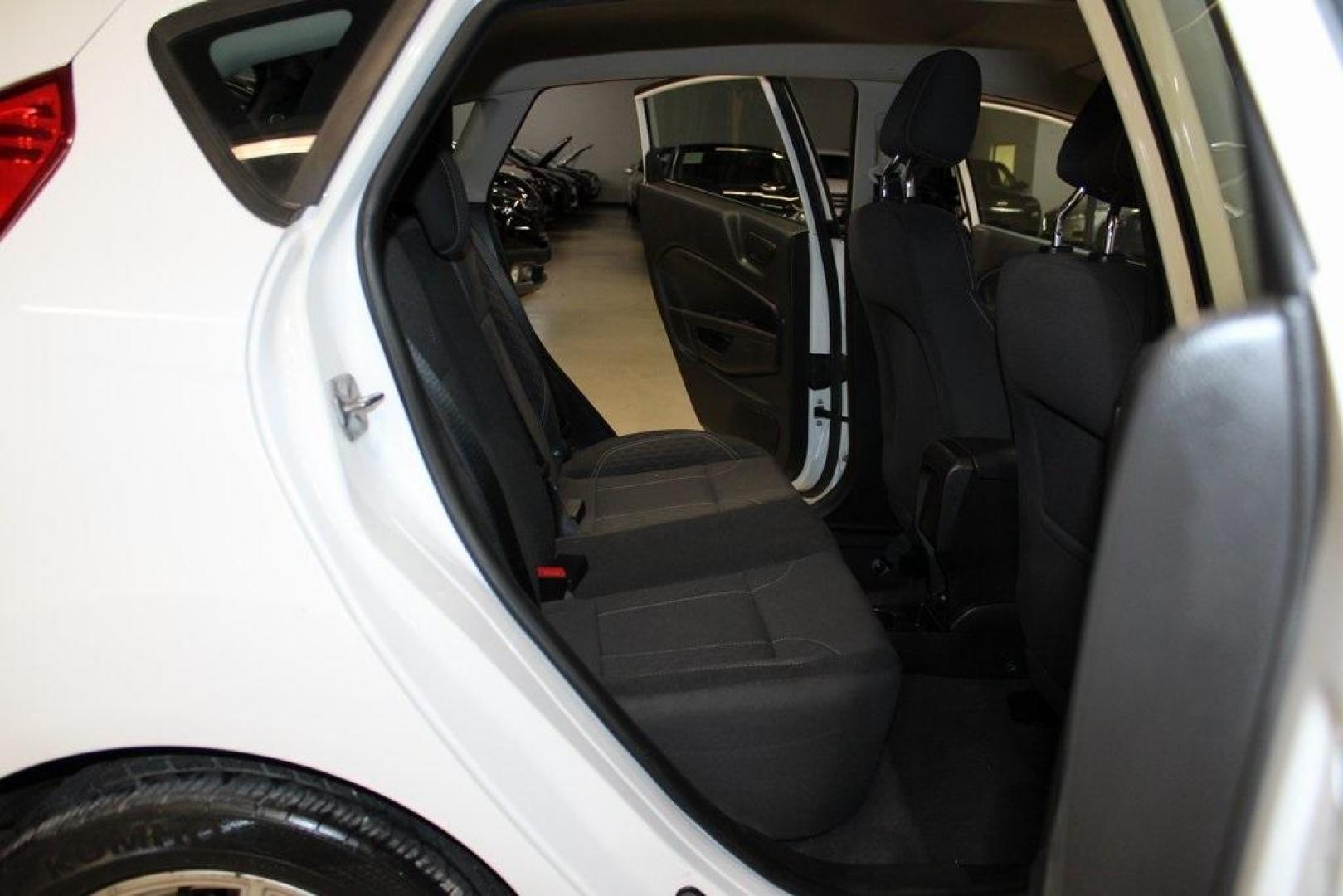 2019 Oxford White /Black Ford Fiesta SE (3FADP4EJXKM) with an 1.6L I4 Ti-VCT engine, Automatic transmission, located at 15300 Midway Rd., Addison, TX, 75001, (972) 702-0011, 32.958321, -96.838074 - Photo#13
