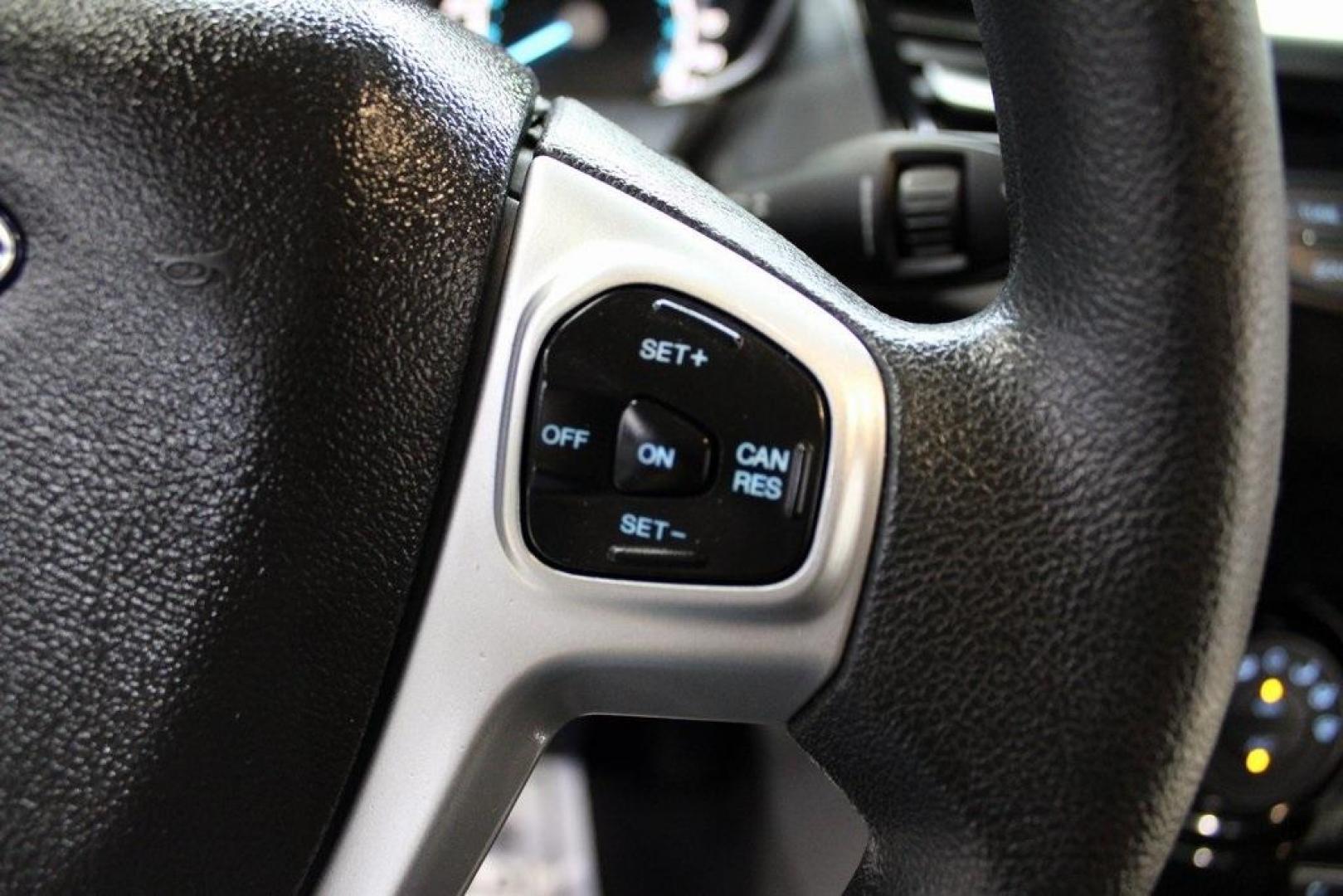 2019 Oxford White /Black Ford Fiesta SE (3FADP4EJXKM) with an 1.6L I4 Ti-VCT engine, Automatic transmission, located at 15300 Midway Rd., Addison, TX, 75001, (972) 702-0011, 32.958321, -96.838074 - Photo#21