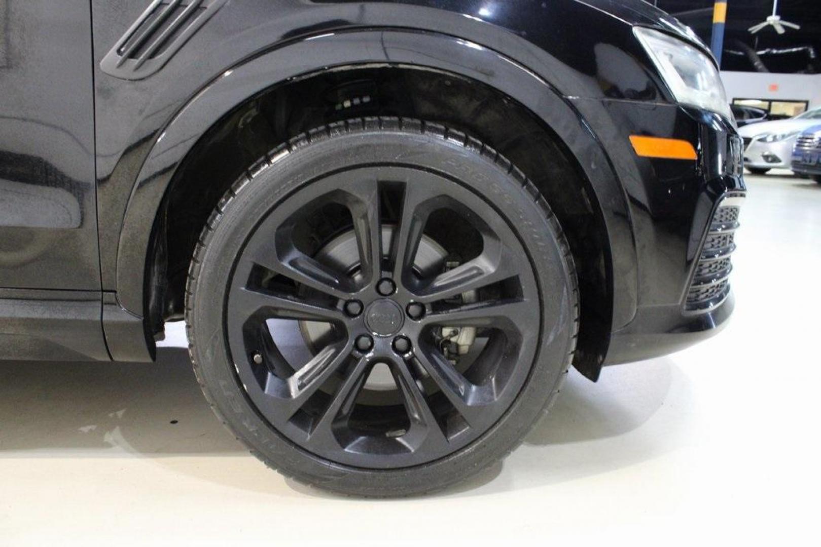 2016 Brilliant Black /Black Audi Q3 2.0T Prestige (WA1FFCFS4GR) with an 2.0L 4-Cylinder TFSI engine, Automatic transmission, located at 15300 Midway Rd., Addison, TX, 75001, (972) 702-0011, 32.958321, -96.838074 - HOME OF THE NO HAGGLE PRICE - WHOLESALE PRICES TO THE PUBLIC!!<br><br>Brilliant Black 2016 Audi Q3 2.0T Prestige<br><br>20/29 City/Highway MPG<br><br>Awards:<br> * JD Power Initial Quality Study (IQS), Vehicle Dependability Study * JD Power Initial Quality Study (IQS), Vehicle Dependability Study - Photo#11