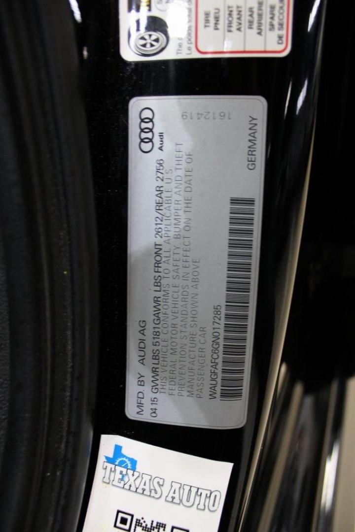 2016 Black Metallic /Brown Audi A6 2.0T Premium Plus (WAUGFAFC6GN) with an 2.0L 4-Cylinder TFSI engine, Automatic transmission, located at 15300 Midway Rd., Addison, TX, 75001, (972) 702-0011, 32.958321, -96.838074 - HOME OF THE NO HAGGLE PRICE - WHOLESALE PRICES TO THE PUBLIC!!<br><br>Black Metallic 2016 Audi A6 2.0T Premium Plus<br><br>22/32 City/Highway MPG<br><br>Awards:<br> * JD Power Automotive Performance, Execution and Layout (APEAL) Study<br><br>At Midway Auto Group, we strive to provide you with the b - Photo#28