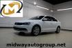 2017 White /Titan Black Volkswagen Jetta 1.4T S (3VW2B7AJ6HM) with an 1.4L TSI engine, Automatic transmission, located at 15300 Midway Rd., Addison, TX, 75001, (972) 702-0011, 32.958321, -96.838074 - HOME OF THE NO HAGGLE PRICE - WHOLESALE PRICES TO THE PUBLIC!!<br><br>White 2017 Volkswagen Jetta 1.4T S<br><br>28/38 City/Highway MPG<br><br>Awards:<br> * 2017 IIHS Top Safety Pick+ * 2017 KBB.com 10 Best Used Compact Cars Under $15,000 * 2017 KBB.com 10 Coolest New Cars Under $18,000<br><br>A - Photo#0