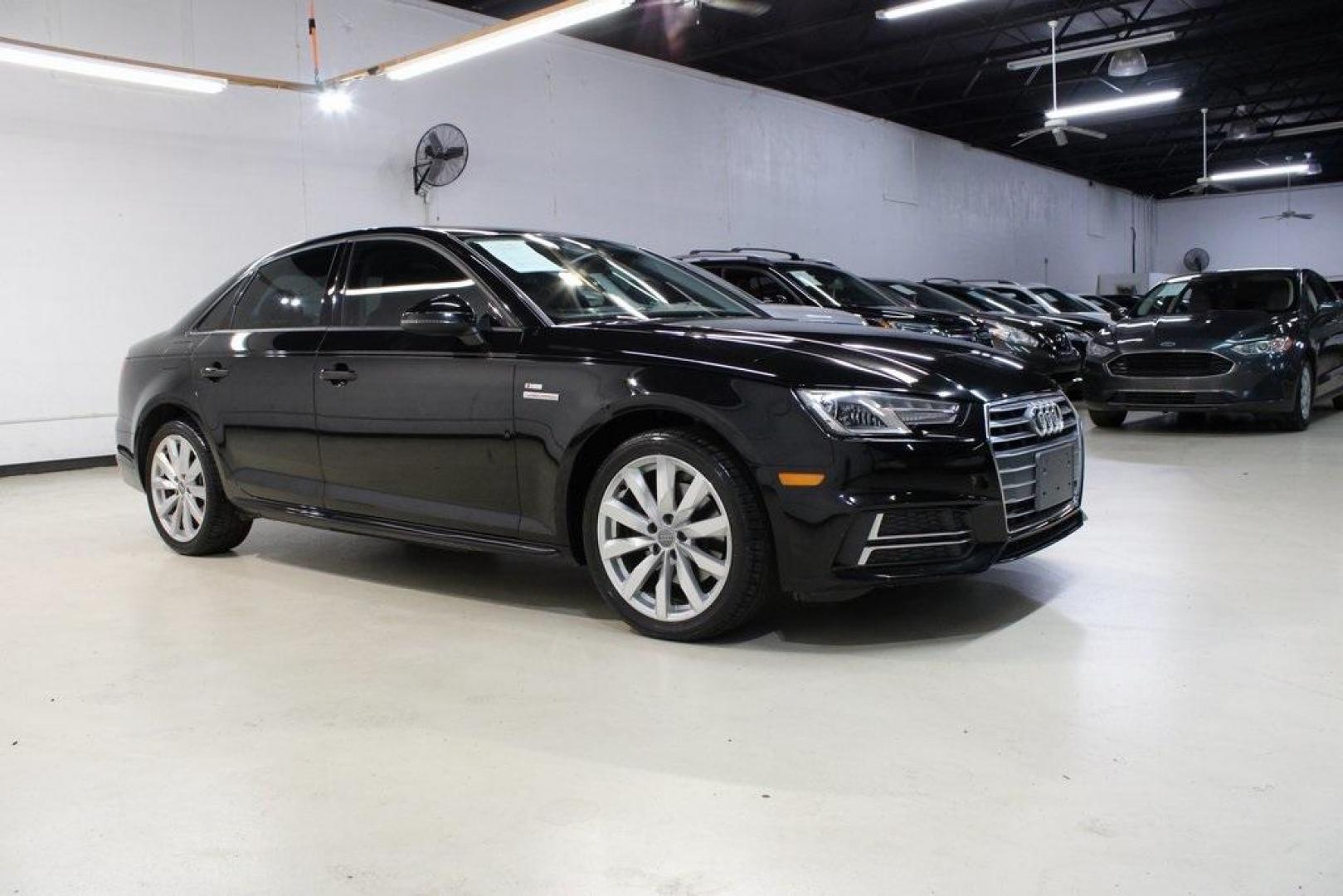 2018 Black Metallic /Black Audi A4 2.0T ultra Premium (WAUKMAF42JN) with an 2.0L I4 TFSI DOHC engine, Automatic transmission, located at 15300 Midway Rd., Addison, TX, 75001, (972) 702-0011, 32.958321, -96.838074 - Photo#6