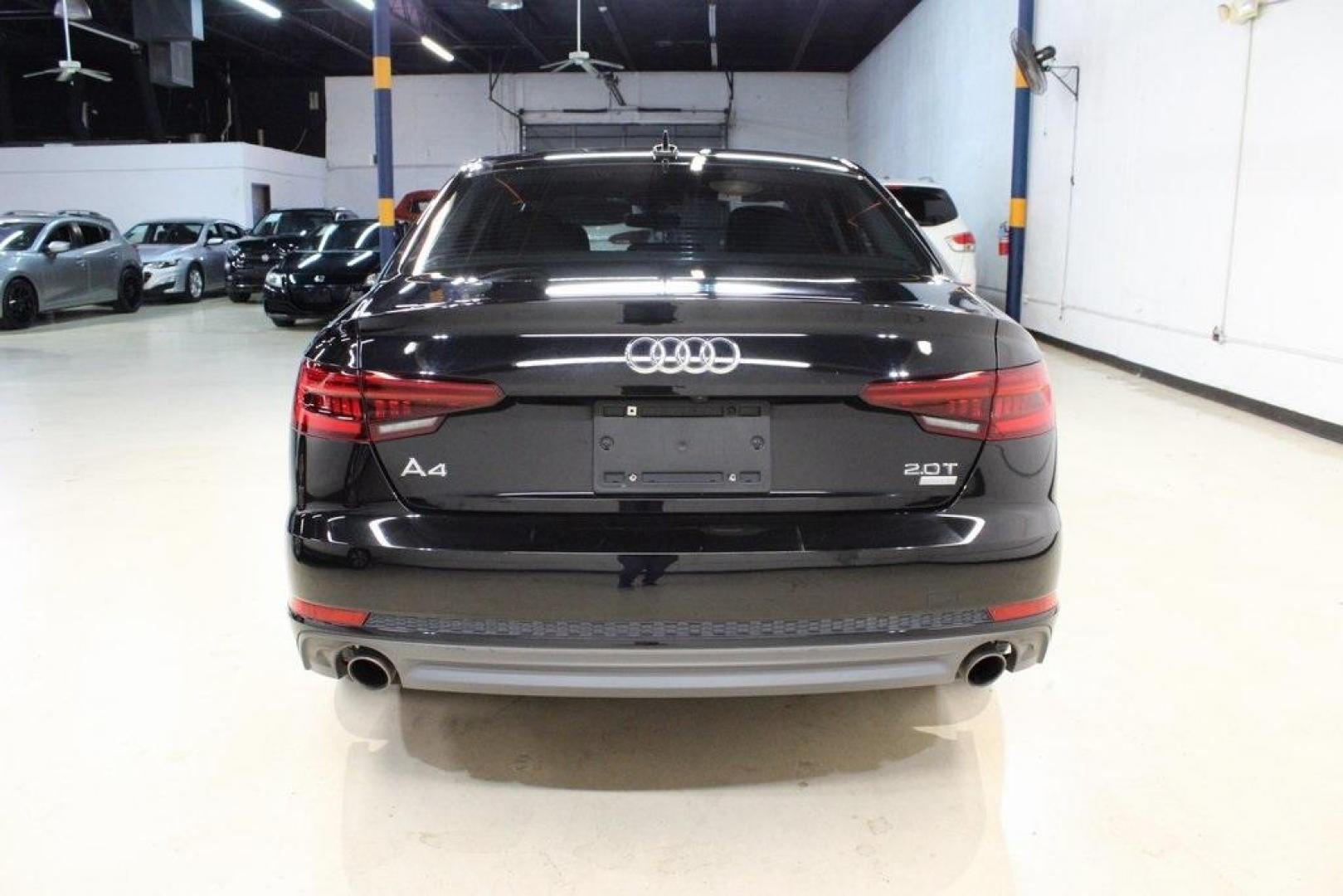 2018 Black Metallic /Black Audi A4 2.0T ultra Premium (WAUKMAF42JN) with an 2.0L I4 TFSI DOHC engine, Automatic transmission, located at 15300 Midway Rd., Addison, TX, 75001, (972) 702-0011, 32.958321, -96.838074 - Photo#7