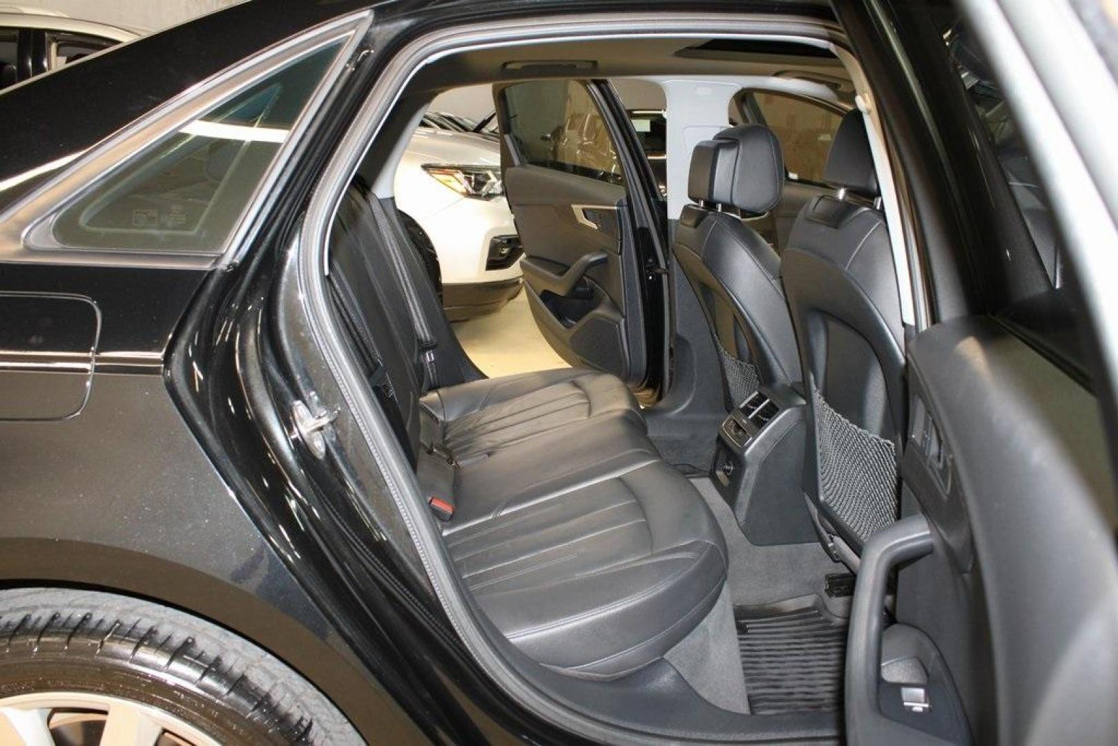 2018 Black Metallic /Black Audi A4 2.0T ultra Premium (WAUKMAF42JN) with an 2.0L I4 TFSI DOHC engine, Automatic transmission, located at 15300 Midway Rd., Addison, TX, 75001, (972) 702-0011, 32.958321, -96.838074 - Photo#16