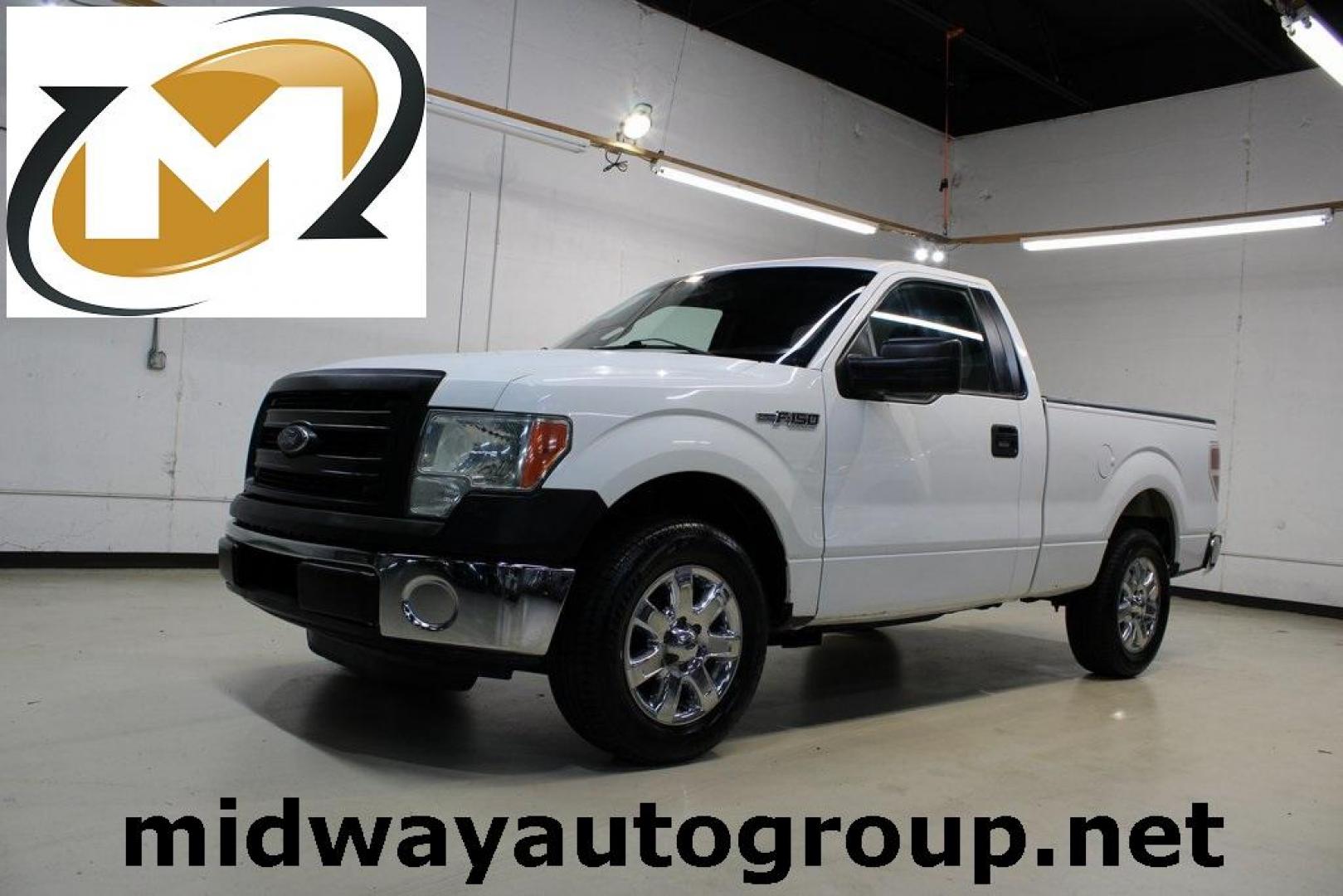2014 Oxford White /Steel Gray Ford F-150 XL (1FTMF1CM4EK) with an 3.7L V6 FFV engine, Automatic transmission, located at 15300 Midway Rd., Addison, TX, 75001, (972) 702-0011, 32.958321, -96.838074 - Photo#0
