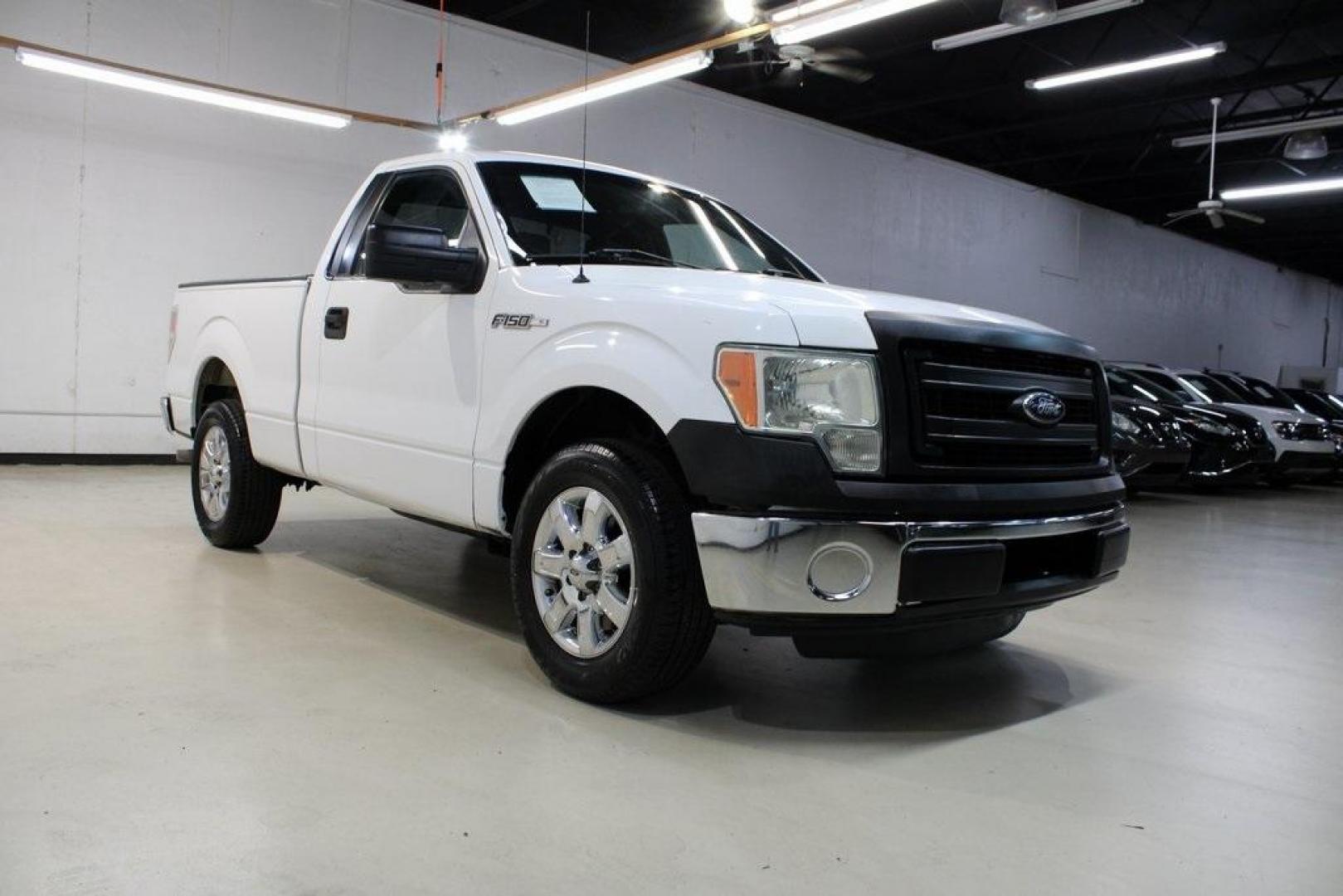 2014 Oxford White /Steel Gray Ford F-150 XL (1FTMF1CM4EK) with an 3.7L V6 FFV engine, Automatic transmission, located at 15300 Midway Rd., Addison, TX, 75001, (972) 702-0011, 32.958321, -96.838074 - Photo#1
