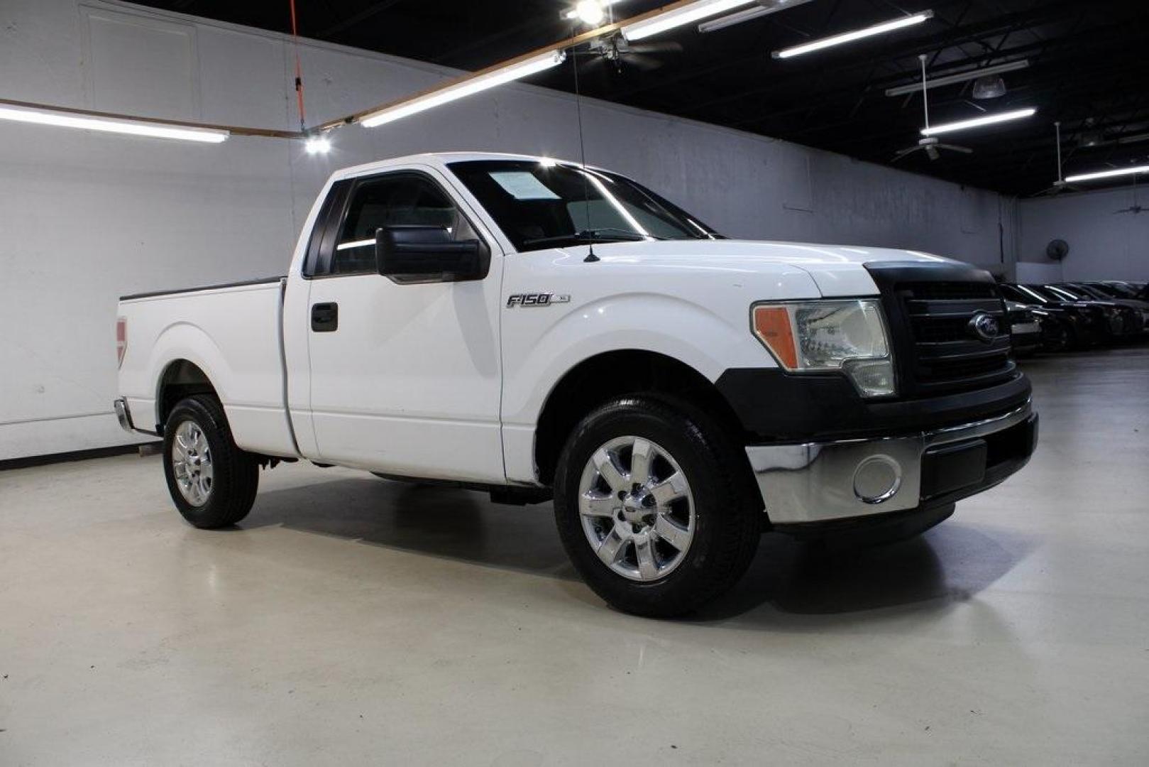2014 Oxford White /Steel Gray Ford F-150 XL (1FTMF1CM4EK) with an 3.7L V6 FFV engine, Automatic transmission, located at 15300 Midway Rd., Addison, TX, 75001, (972) 702-0011, 32.958321, -96.838074 - Photo#6
