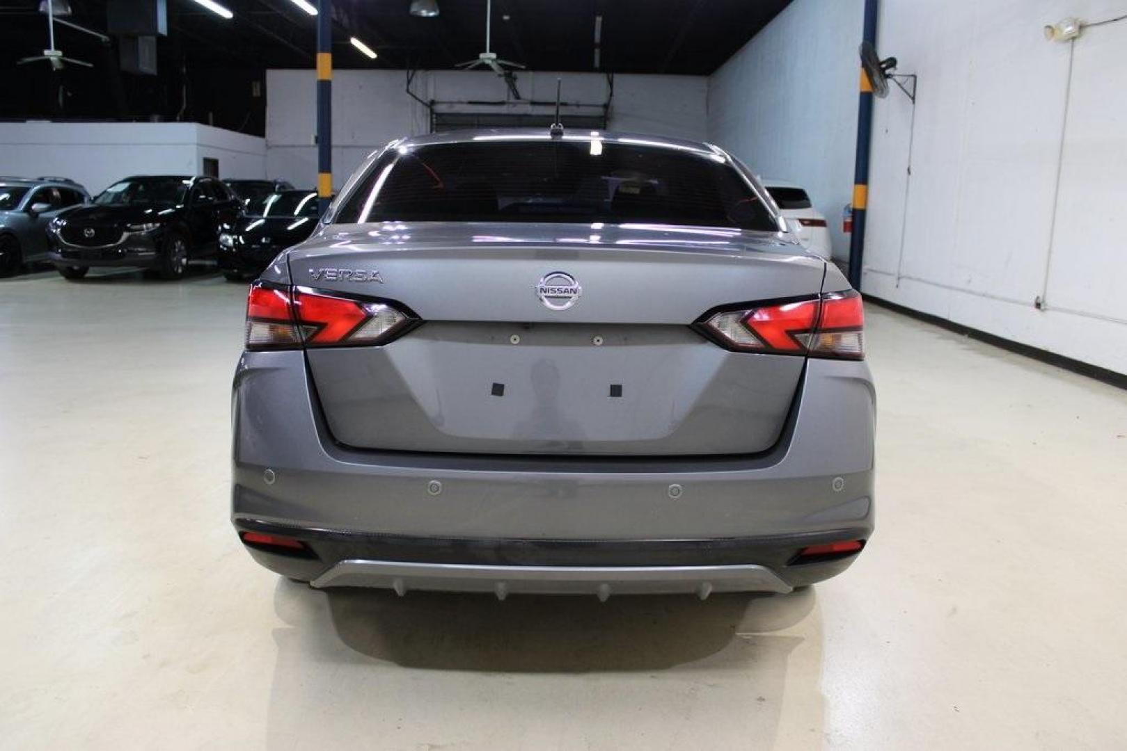 2021 Gun Metallic /Charcoal Nissan Versa 1.6 S (3N1CN8DV1ML) with an 1.6L 4-Cylinder DOHC 16V engine, CVT transmission, located at 15300 Midway Rd., Addison, TX, 75001, (972) 702-0011, 32.958321, -96.838074 - Photo#7