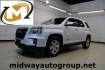 2016 White Frost Tricoat /Jet Black GMC Terrain SLE-1 (2GKALMEK7G6) with an 2.4L 4-Cylinder SIDI DOHC VVT engine, Automatic transmission, located at 15300 Midway Rd., Addison, TX, 75001, (972) 702-0011, 32.958321, -96.838074 - HOME OF THE NO HAGGLE PRICE - WHOLESALE PRICES TO THE PUBLIC!! Odometer is 24603 miles below market average!<br><br>White Frost Tricoat 2016 GMC Terrain SLE-1<br><br>22/32 City/Highway MPG<br><br>Awards:<br> * JD Power Initial Quality Study (IQS) * 2016 IIHS Top Safety Pick * 2016 IIHS Top Safe - Photo#0