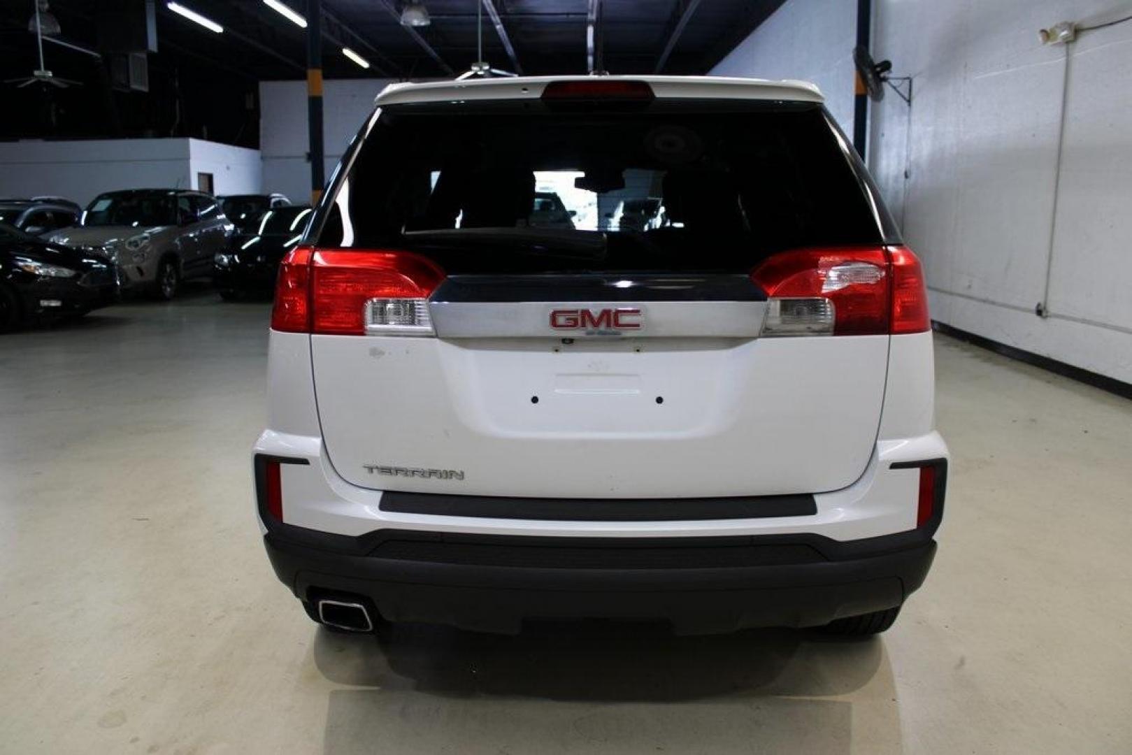 2016 White Frost Tricoat /Jet Black GMC Terrain SLE-1 (2GKALMEK7G6) with an 2.4L 4-Cylinder SIDI DOHC VVT engine, Automatic transmission, located at 15300 Midway Rd., Addison, TX, 75001, (972) 702-0011, 32.958321, -96.838074 - HOME OF THE NO HAGGLE PRICE - WHOLESALE PRICES TO THE PUBLIC!! Odometer is 24603 miles below market average!<br><br>White Frost Tricoat 2016 GMC Terrain SLE-1<br><br>22/32 City/Highway MPG<br><br>Awards:<br> * JD Power Initial Quality Study (IQS) * 2016 IIHS Top Safety Pick * 2016 IIHS Top Safe - Photo#8