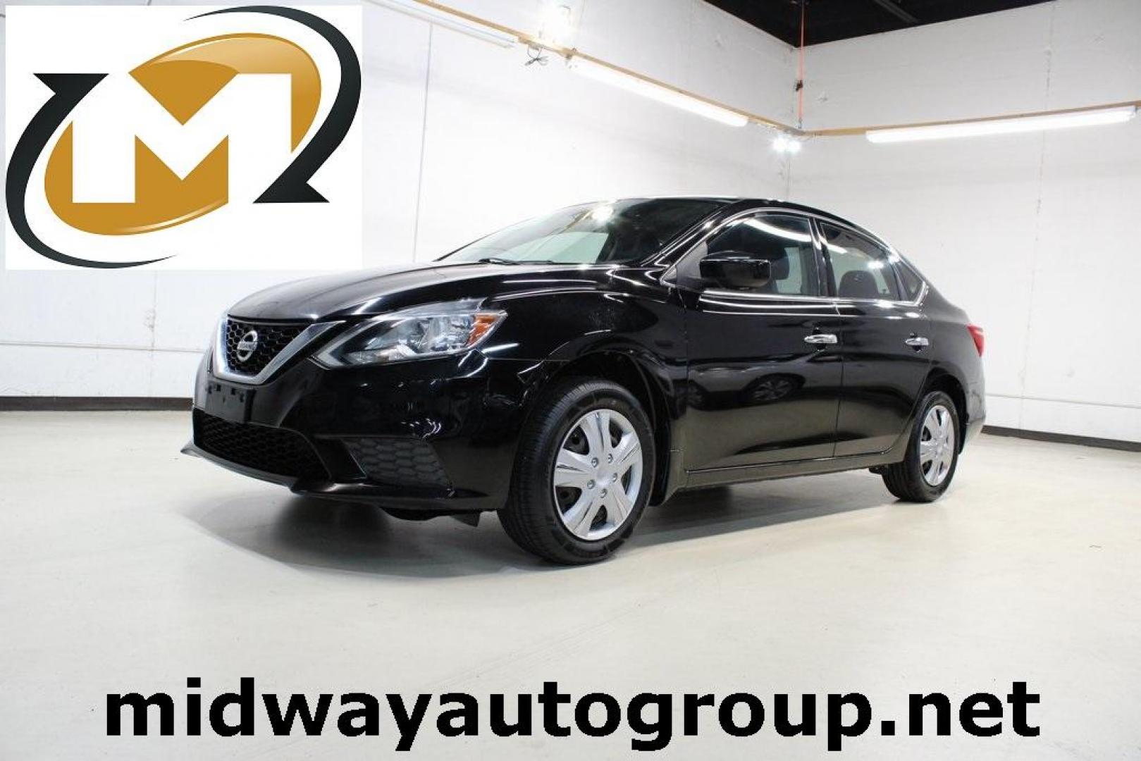 2017 Super Black /Charcoal Nissan Sentra SV (3N1AB7AP0HL) with an 1.8L 4-Cylinder DOHC 16V engine, CVT transmission, located at 15300 Midway Rd., Addison, TX, 75001, (972) 702-0011, 32.958321, -96.838074 - HOME OF THE NO HAGGLE PRICE - WHOLESALE PRICES TO THE PUBLIC!! Odometer is 13698 miles below market average!Super Black 2017 Nissan Sentra SVRecent Arrival! 29/37 City/Highway MPGAt Midway Auto Group, we strive to provide you with the best quality vehicles for the lowest possible price, and this 201 - Photo#0
