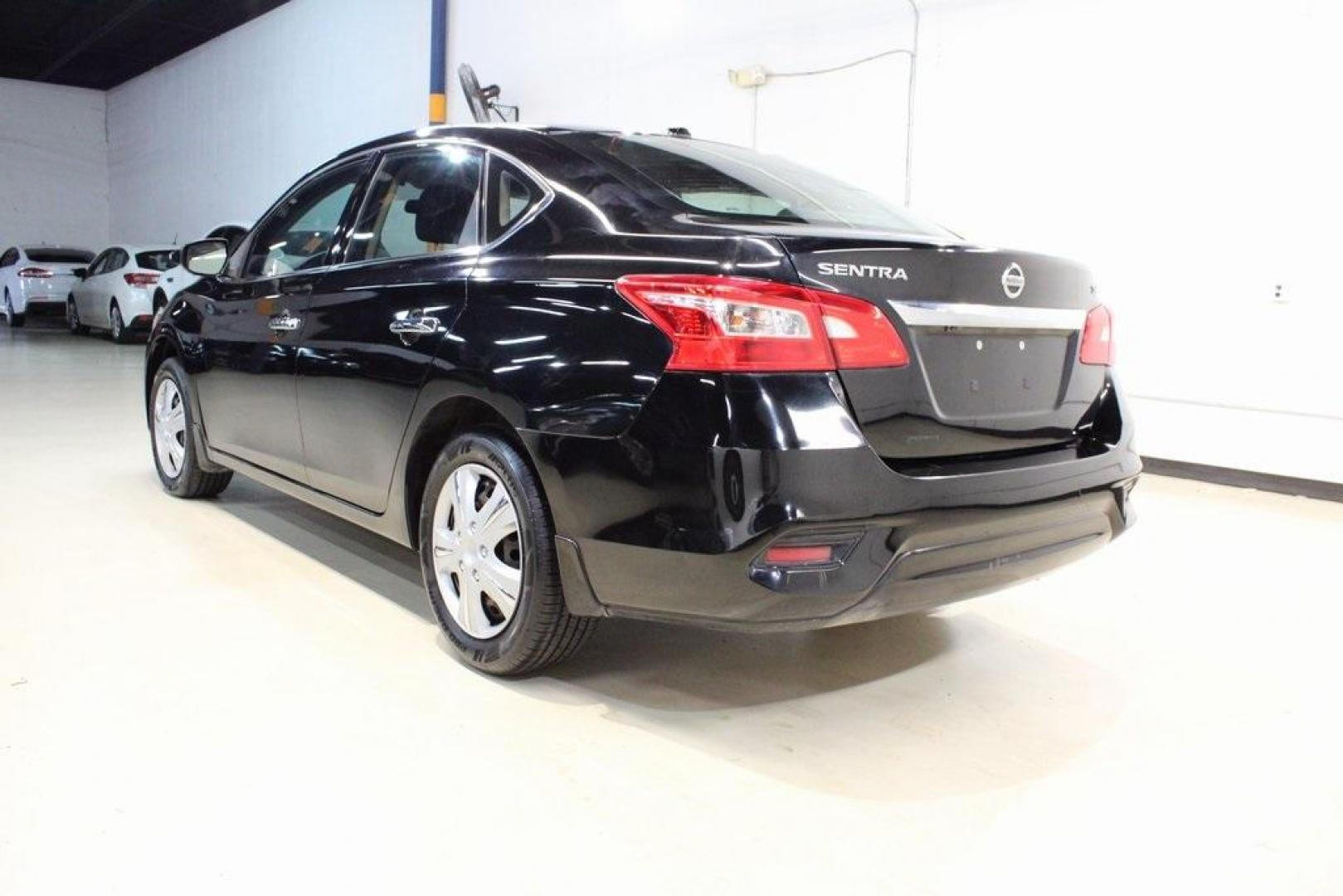 2017 Super Black /Charcoal Nissan Sentra SV (3N1AB7AP0HL) with an 1.8L 4-Cylinder DOHC 16V engine, CVT transmission, located at 15300 Midway Rd., Addison, TX, 75001, (972) 702-0011, 32.958321, -96.838074 - HOME OF THE NO HAGGLE PRICE - WHOLESALE PRICES TO THE PUBLIC!! Odometer is 13698 miles below market average!Super Black 2017 Nissan Sentra SVRecent Arrival! 29/37 City/Highway MPGAt Midway Auto Group, we strive to provide you with the best quality vehicles for the lowest possible price, and this 201 - Photo#3