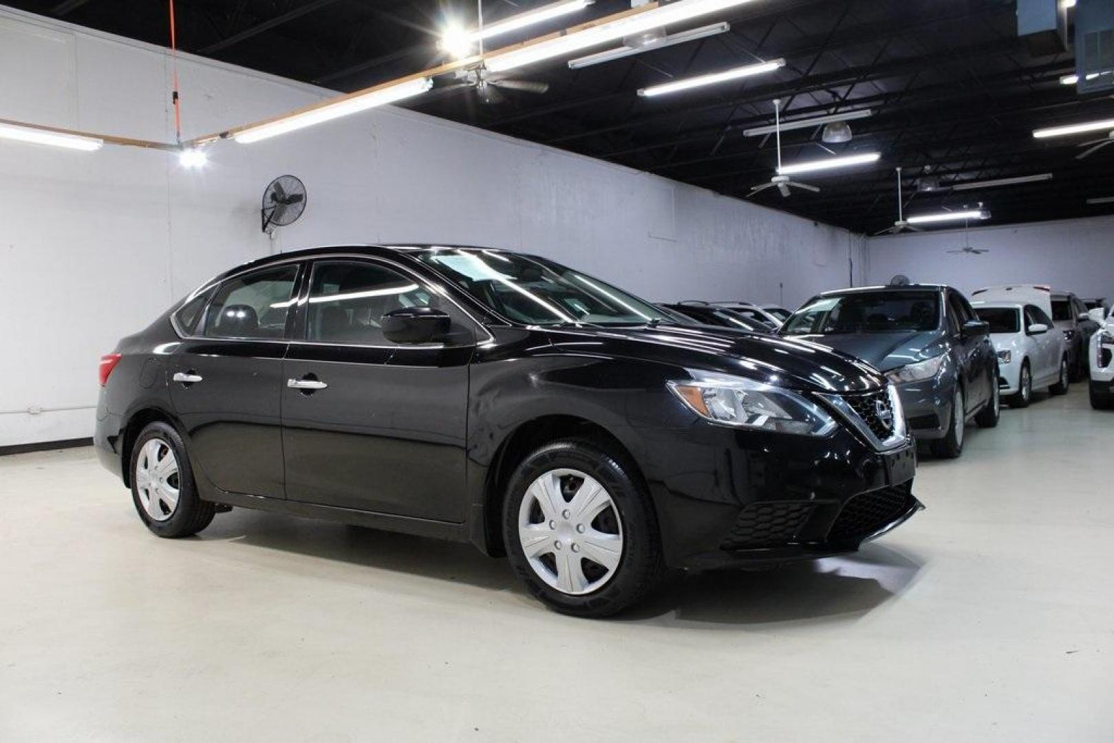 2017 Super Black /Charcoal Nissan Sentra SV (3N1AB7AP0HL) with an 1.8L 4-Cylinder DOHC 16V engine, CVT transmission, located at 15300 Midway Rd., Addison, TX, 75001, (972) 702-0011, 32.958321, -96.838074 - HOME OF THE NO HAGGLE PRICE - WHOLESALE PRICES TO THE PUBLIC!! Odometer is 13698 miles below market average!Super Black 2017 Nissan Sentra SVRecent Arrival! 29/37 City/Highway MPGAt Midway Auto Group, we strive to provide you with the best quality vehicles for the lowest possible price, and this 201 - Photo#6