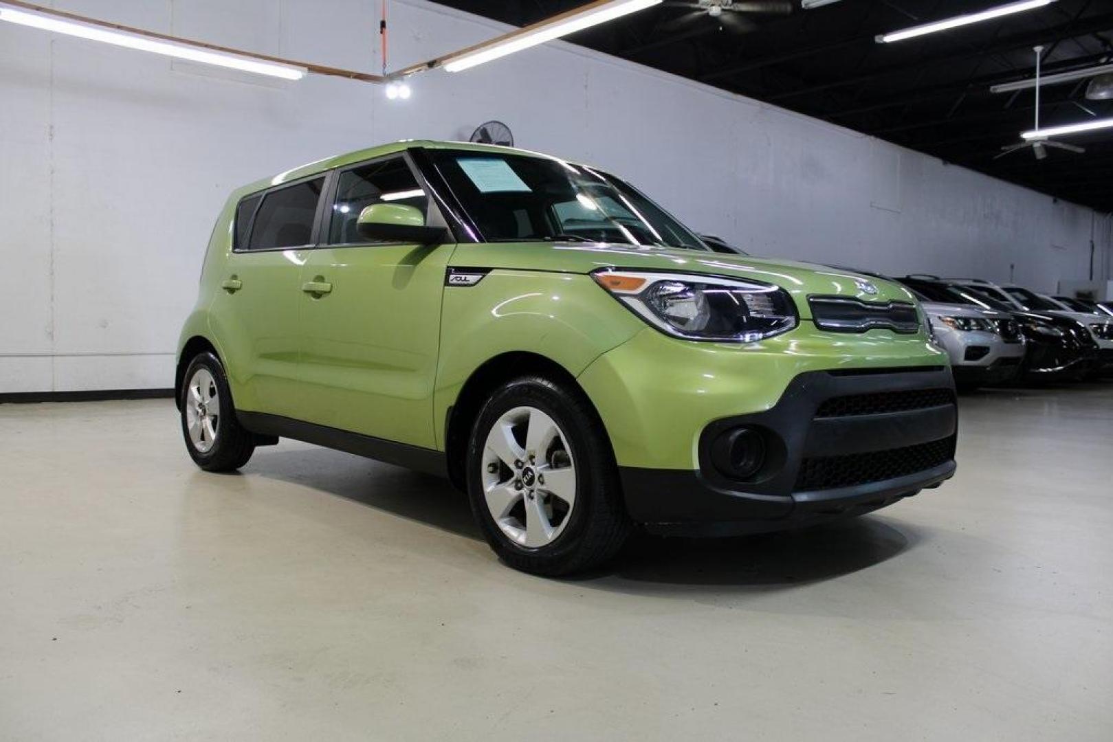 2019 Alien II /Black Kia Soul Base (KNDJN2A21K7) with an I4 engine, Automatic transmission, located at 15300 Midway Rd., Addison, TX, 75001, (972) 702-0011, 32.958321, -96.838074 - HOME OF THE NO HAGGLE PRICE - WHOLESALE PRICES TO THE PUBLIC!!<br><br>Alien II 2019 Kia Soul<br><br>26/31 City/Highway MPG<br><br>Awards:<br> * 2019 KBB.com 5-Year Cost to Own Awards * 2019 KBB.com 10 Coolest New Cars Under $20,000<br><br>At Midway Auto Group, we strive to provide you with the be - Photo#1