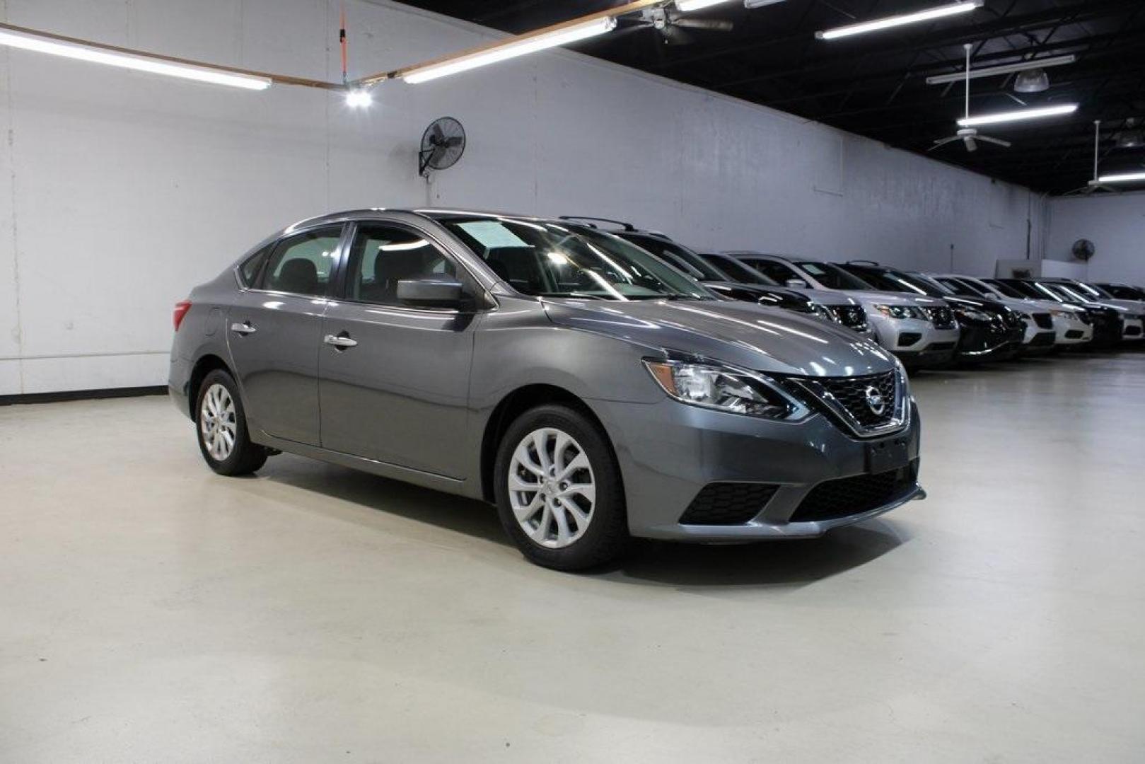 2019 Gun Metallic /Charcoal Nissan Sentra SV (3N1AB7AP8KY) with an 1.8L 4-Cylinder DOHC 16V engine, CVT transmission, located at 15300 Midway Rd., Addison, TX, 75001, (972) 702-0011, 32.958321, -96.838074 - HOME OF THE NO HAGGLE PRICE - WHOLESALE PRICES TO THE PUBLIC!!<br><br>Gun Metallic 2019 Nissan Sentra SV<br><br>Recent Arrival! 29/37 City/Highway MPG<br><br><br>At Midway Auto Group, we strive to provide you with the best quality vehicles for the lowest possible price, and this 2019 Nissan Sentra i - Photo#6