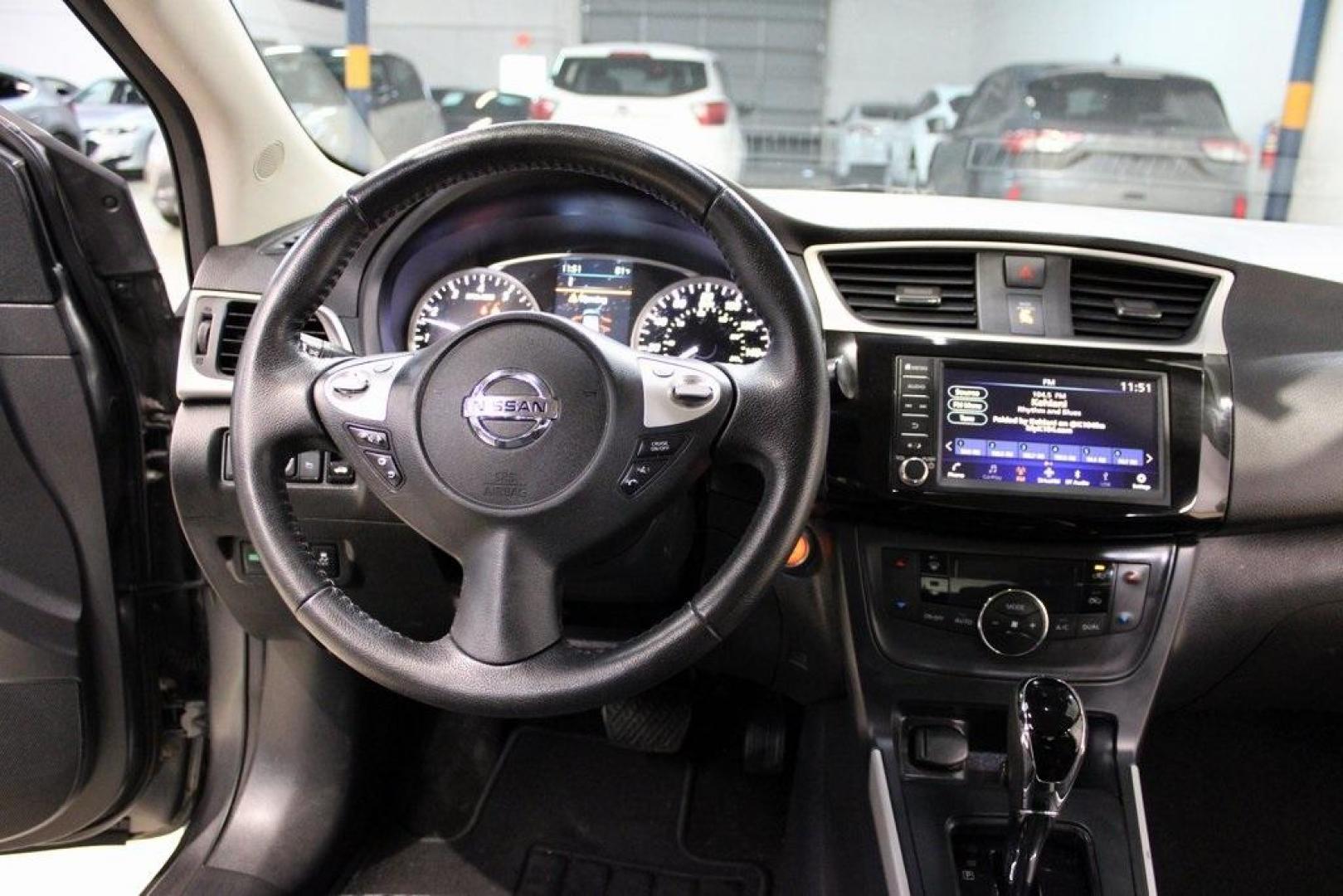 2019 Gun Metallic /Charcoal Nissan Sentra SV (3N1AB7AP8KY) with an 1.8L 4-Cylinder DOHC 16V engine, CVT transmission, located at 15300 Midway Rd., Addison, TX, 75001, (972) 702-0011, 32.958321, -96.838074 - HOME OF THE NO HAGGLE PRICE - WHOLESALE PRICES TO THE PUBLIC!!<br><br>Gun Metallic 2019 Nissan Sentra SV<br><br>Recent Arrival! 29/37 City/Highway MPG<br><br><br>At Midway Auto Group, we strive to provide you with the best quality vehicles for the lowest possible price, and this 2019 Nissan Sentra i - Photo#16
