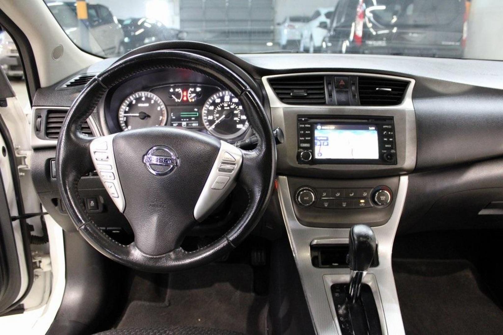 2014 Aspen White /Charcoal Nissan Sentra SR (3N1AB7AP6EY) with an 1.8L 4-Cylinder DOHC 16V engine, CVT transmission, located at 15300 Midway Rd., Addison, TX, 75001, (972) 702-0011, 32.958321, -96.838074 - HOME OF THE NO HAGGLE PRICE - WHOLESALE PRICES TO THE PUBLIC!!<br><br>Aspen White 2014 Nissan Sentra SR<br><br>30/39 City/Highway MPG<br><br>Awards:<br> * 2014 KBB.com 10 Best Used Compact Cars Under $10,000<br><br>At Midway Auto Group, we strive to provide you with the best quality vehicles for th - Photo#13