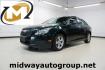 2014 Rainforest Green Metallic /Jet Black Chevrolet Cruze 1LT (1G1PC5SB3E7) with an ECOTEC 1.4L I4 SMPI DOHC Turbocharged VVT engine, Automatic transmission, located at 15300 Midway Rd., Addison, TX, 75001, (972) 702-0011, 32.958321, -96.838074 - Photo#0