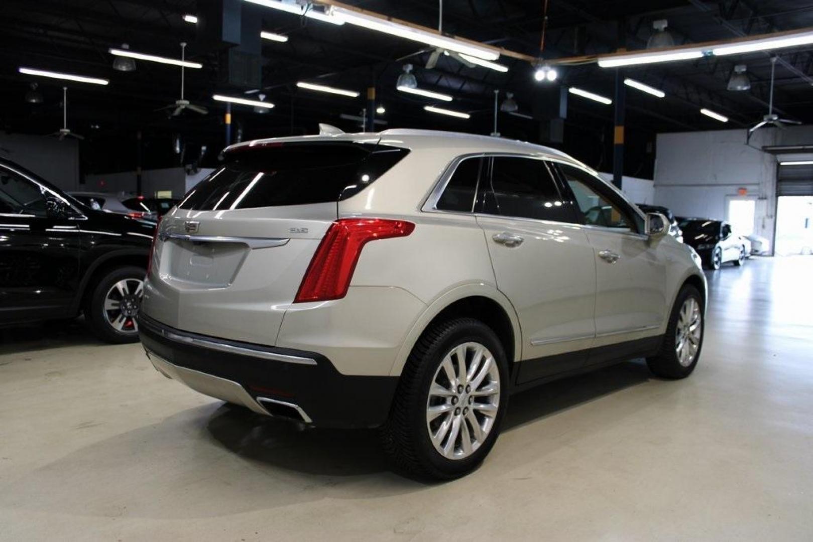 2017 Silver Coast Metallic /Maple Sugar Cadillac XT5 Platinum (1GYKNFRS7HZ) with an 3.6L V6 DI VVT engine, Automatic transmission, located at 15300 Midway Rd., Addison, TX, 75001, (972) 702-0011, 32.958321, -96.838074 - Photo#2