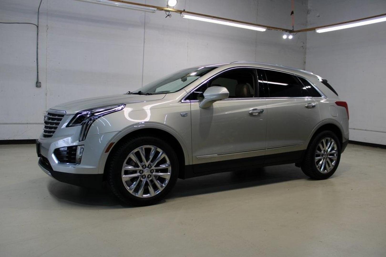 2017 Silver Coast Metallic /Maple Sugar Cadillac XT5 Platinum (1GYKNFRS7HZ) with an 3.6L V6 DI VVT engine, Automatic transmission, located at 15300 Midway Rd., Addison, TX, 75001, (972) 702-0011, 32.958321, -96.838074 - Photo#4
