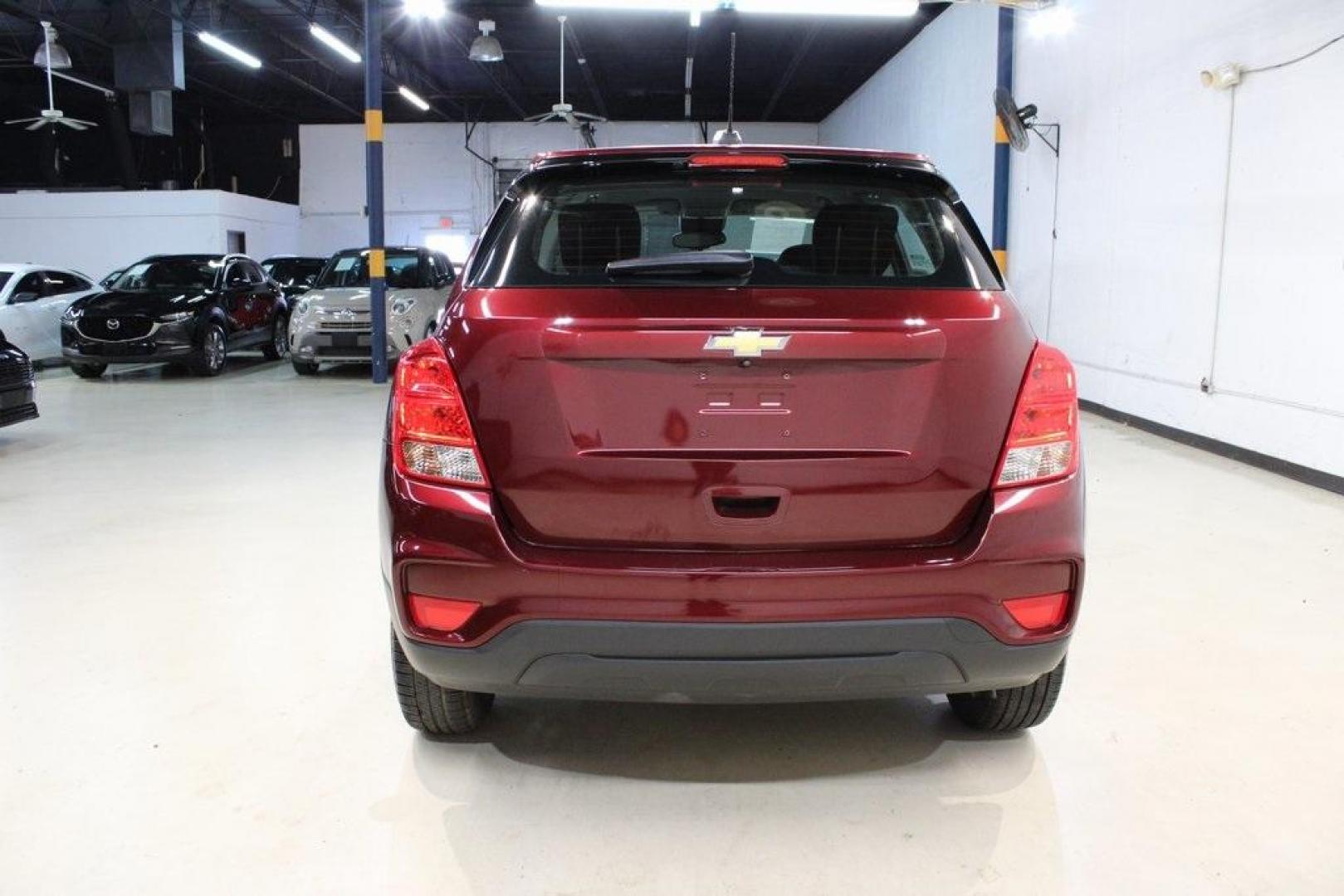 2017 Crimson Metallic /Black Chevrolet Trax LS (3GNCJKSB0HL) with an ECOTEC 1.4L I4 SMPI DOHC Turbocharged VVT engine, Automatic transmission, located at 15300 Midway Rd., Addison, TX, 75001, (972) 702-0011, 32.958321, -96.838074 - Photo#6