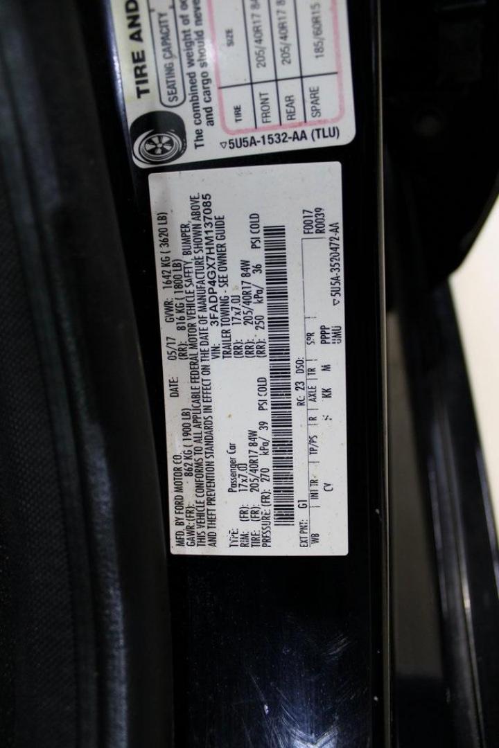 2017 Shadow Black /Smoke Storm Ford Fiesta ST (3FADP4GX7HM) with an EcoBoost 1.6L I4 GTDi DOHC Turbocharged VCT engine, Manual transmission, located at 15300 Midway Rd., Addison, TX, 75001, (972) 702-0011, 32.958321, -96.838074 - Photo#26